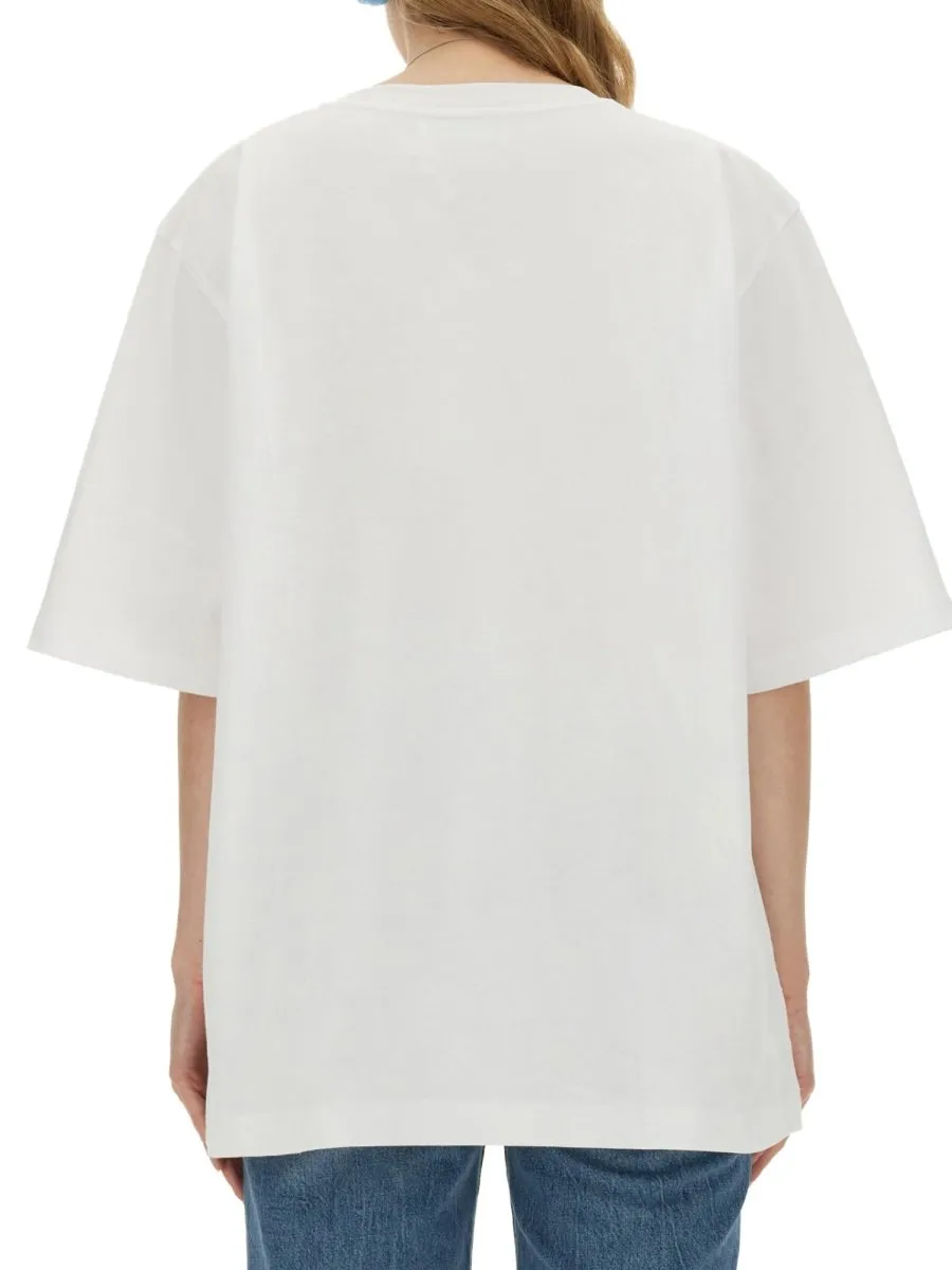 Oversized T-Shirt With Candy Graphic