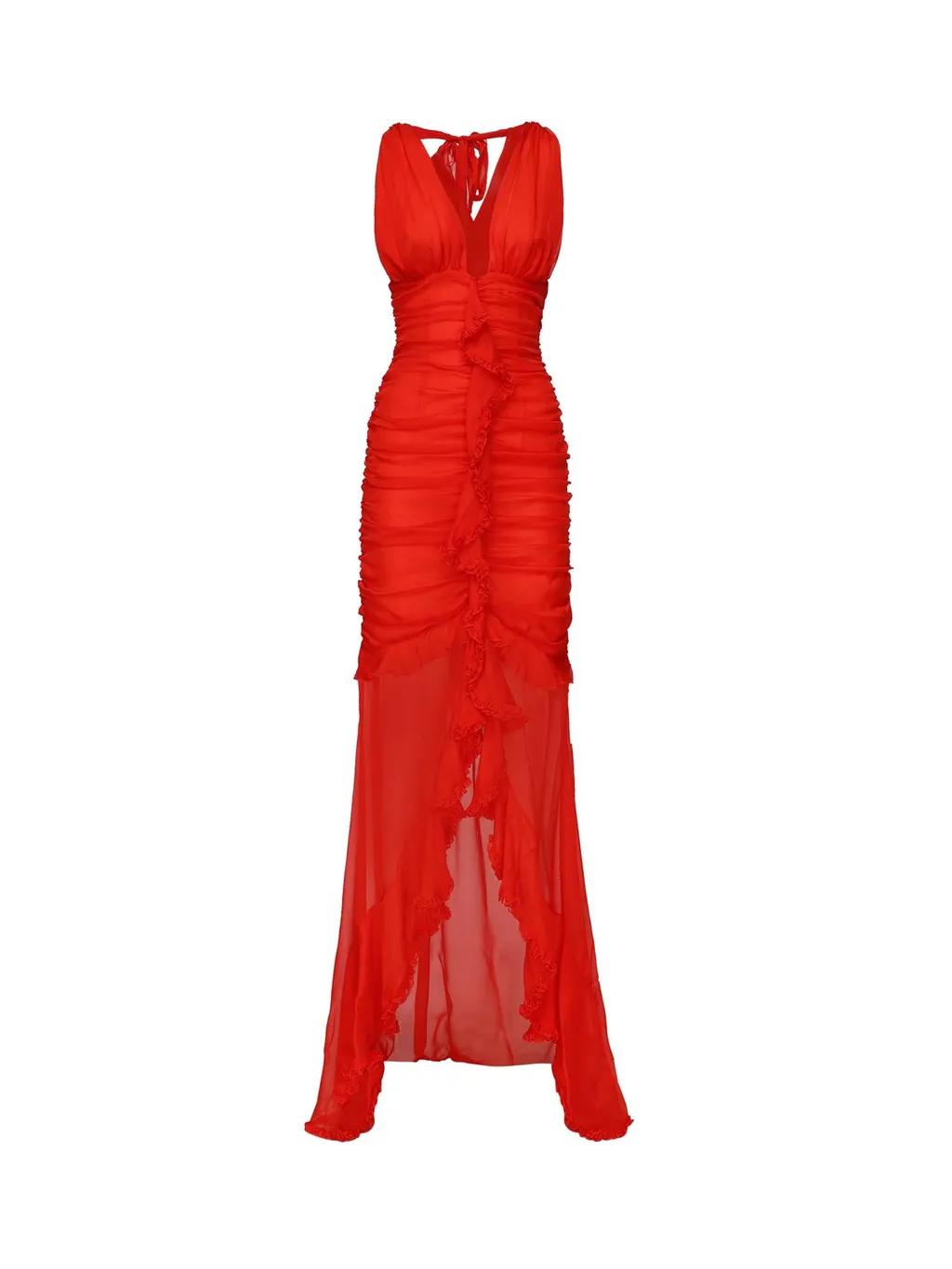Ruffled Gown