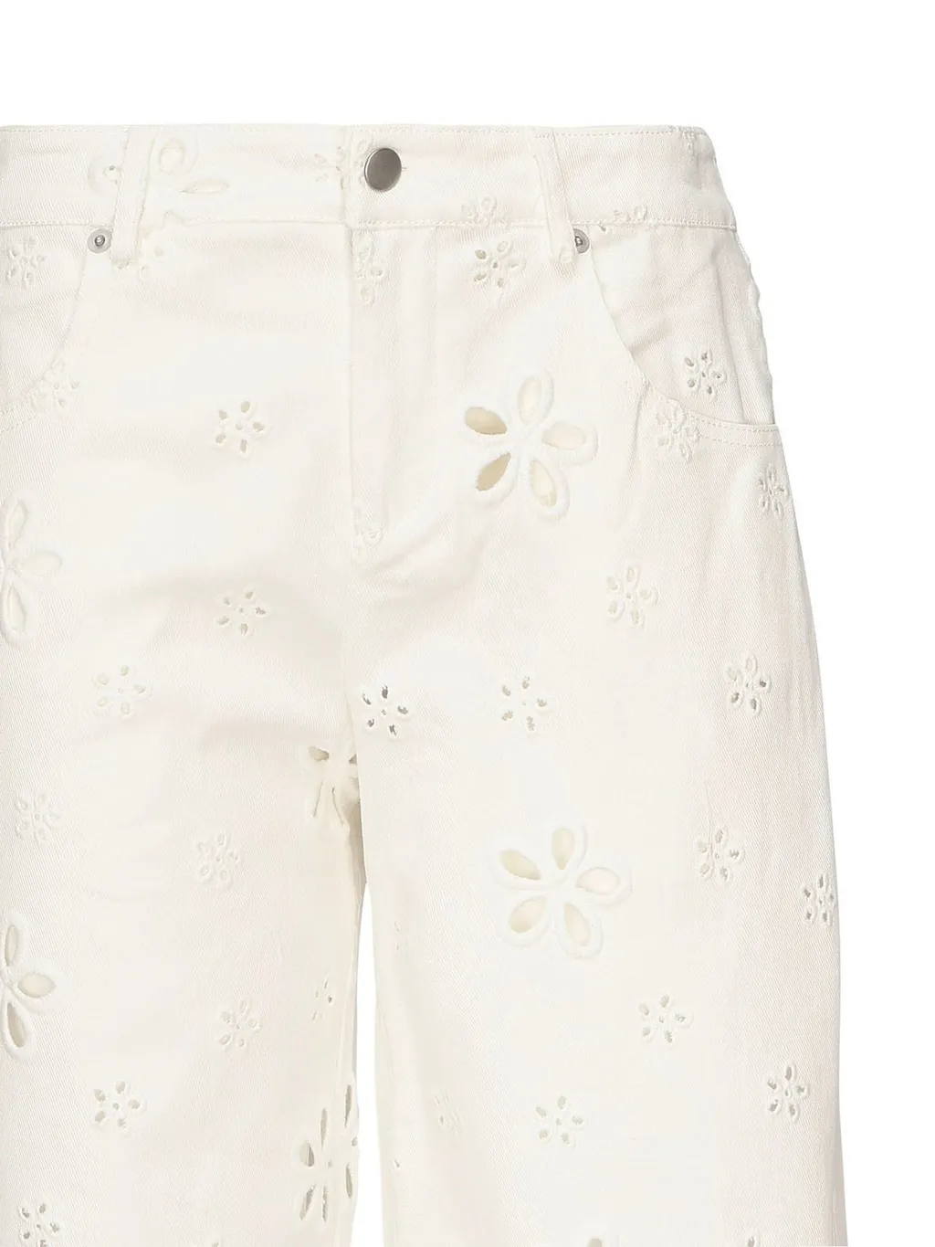 Wide-Leg Cropped Pants