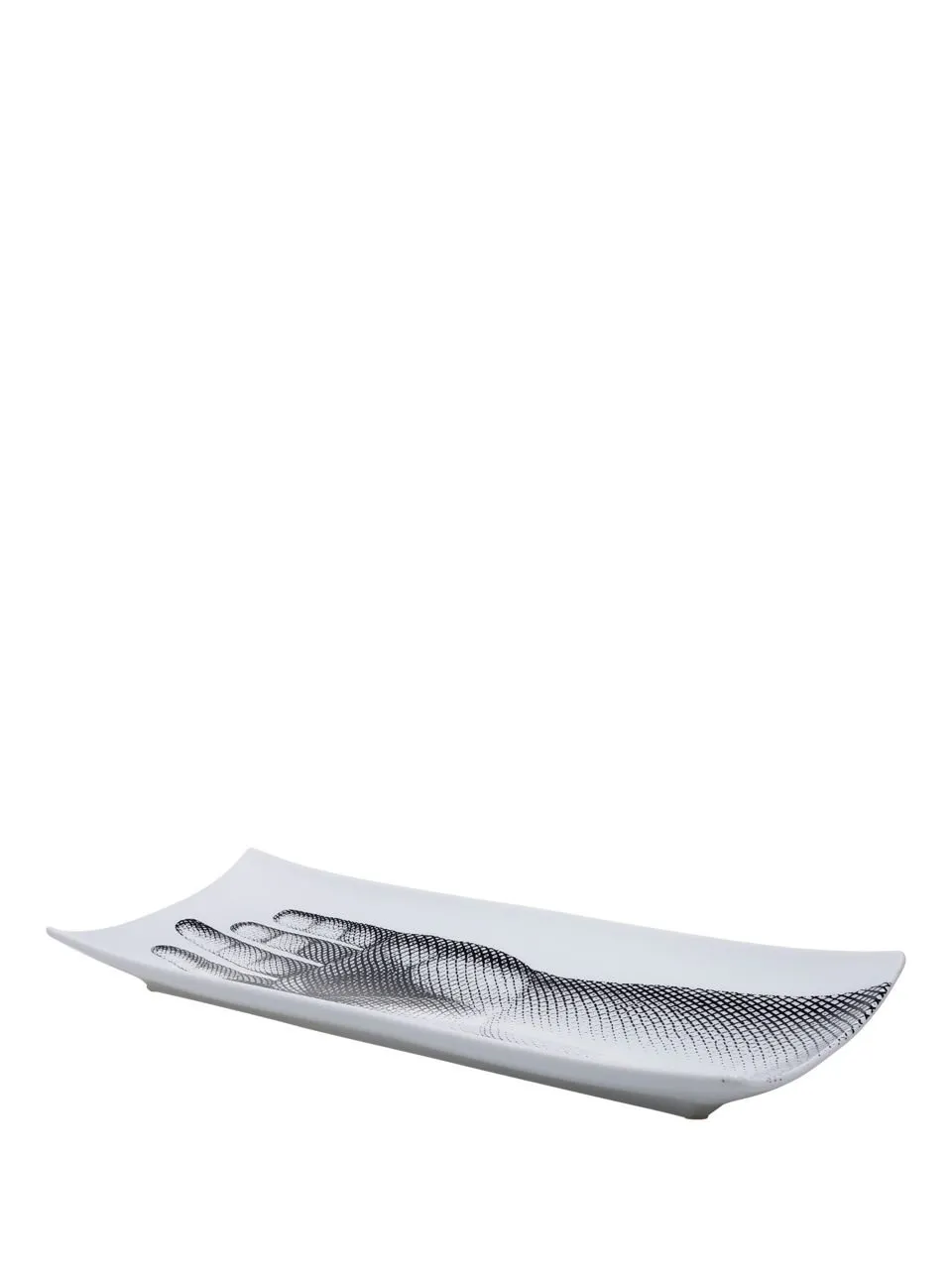 Hand-Shaped Ceramic Tray