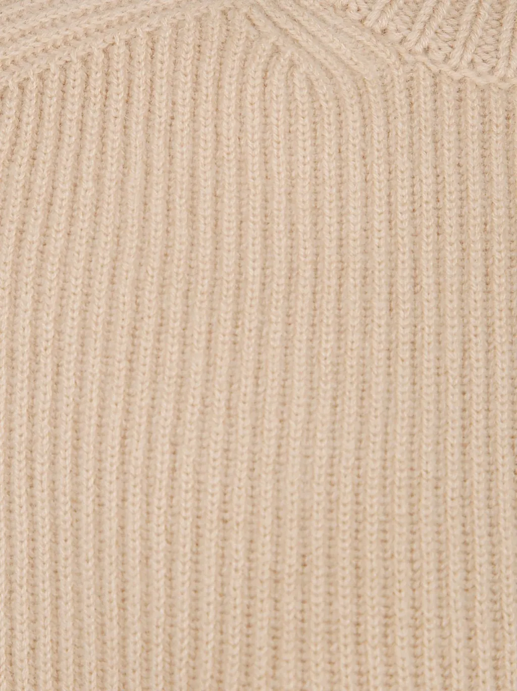 Ribbed Mock Neck Sweater