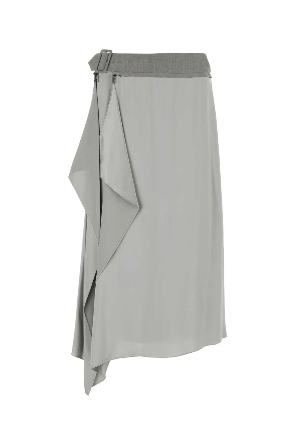 Asymmetric Draped Skirt