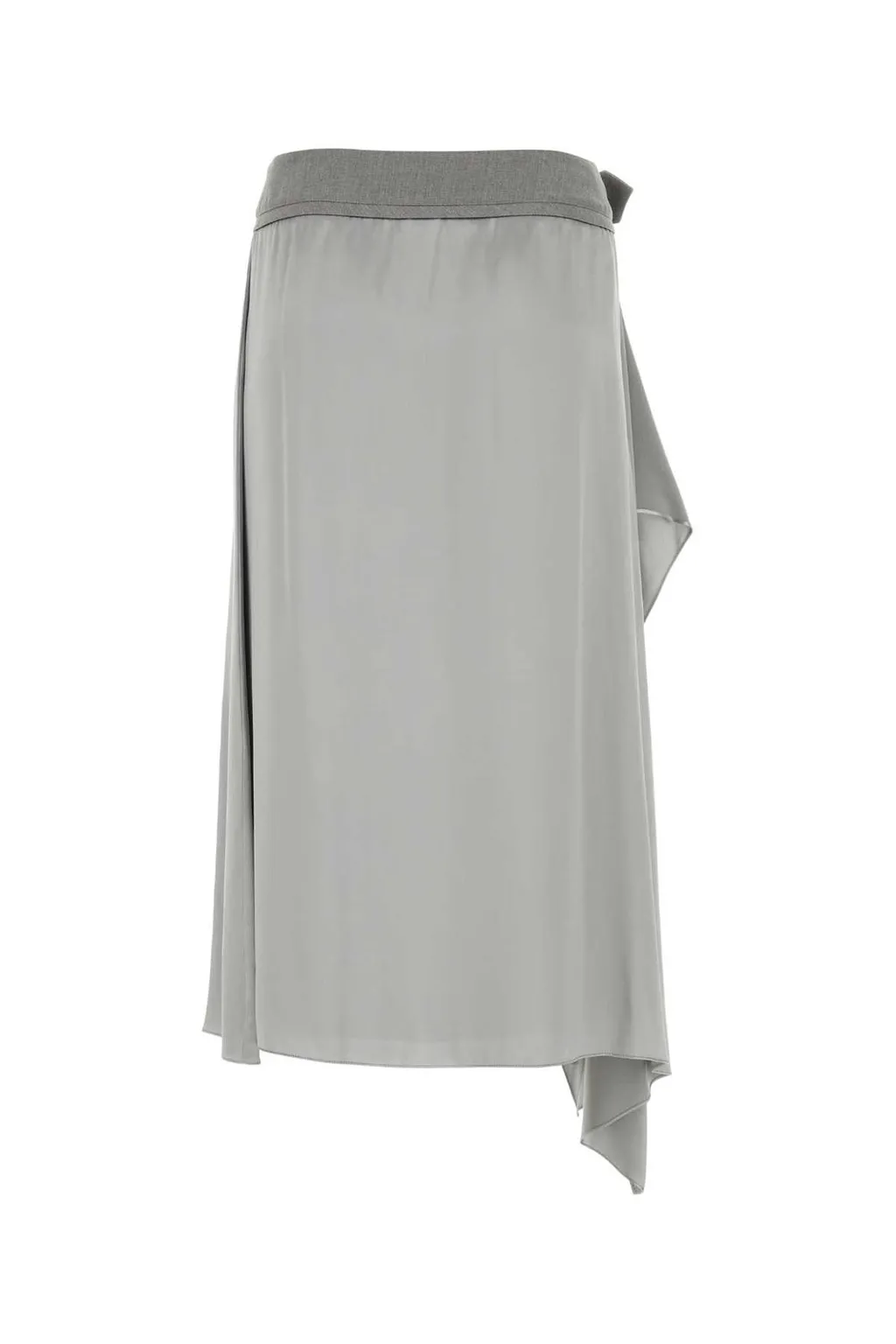 Asymmetric Draped Skirt
