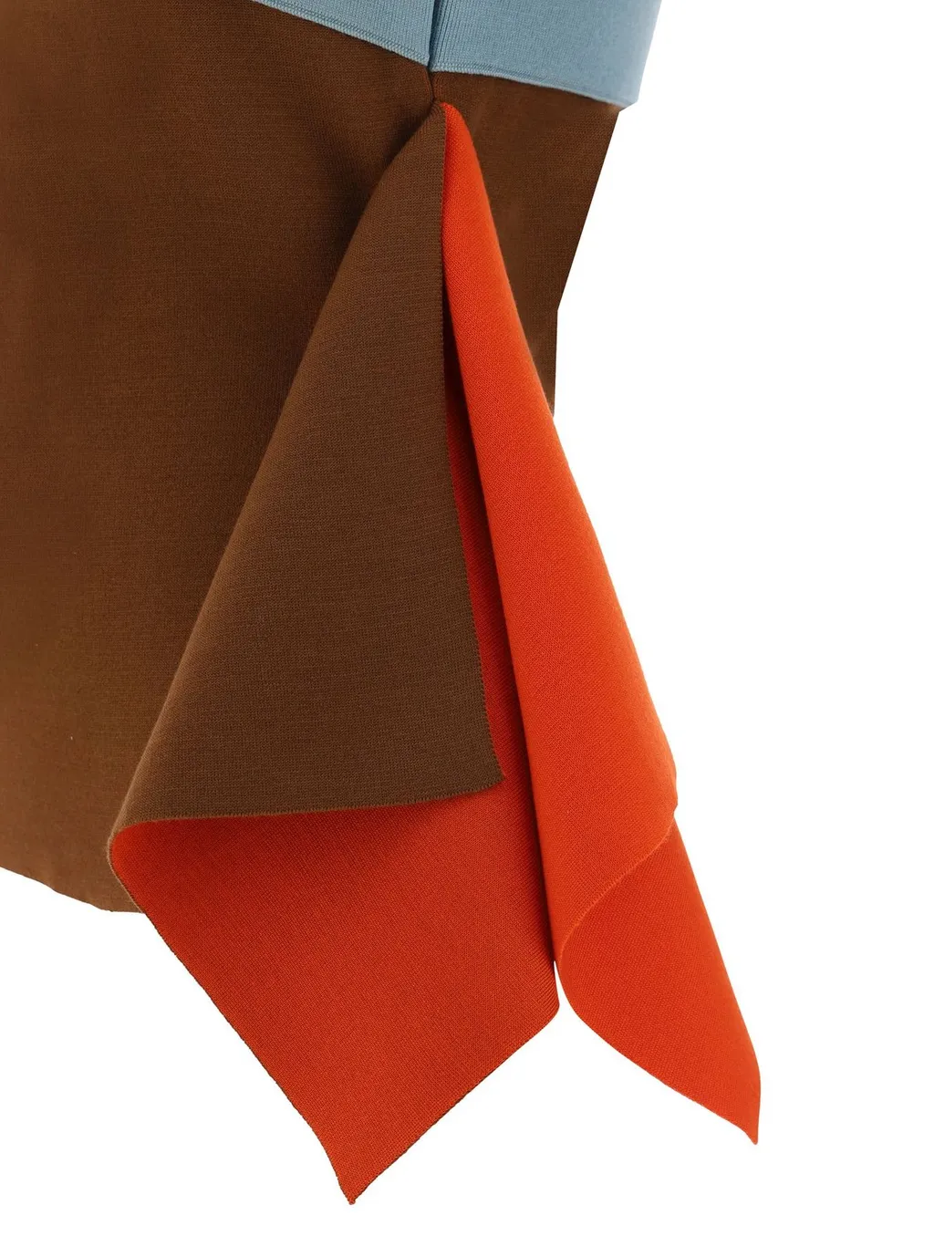Strapless Colorblock Top