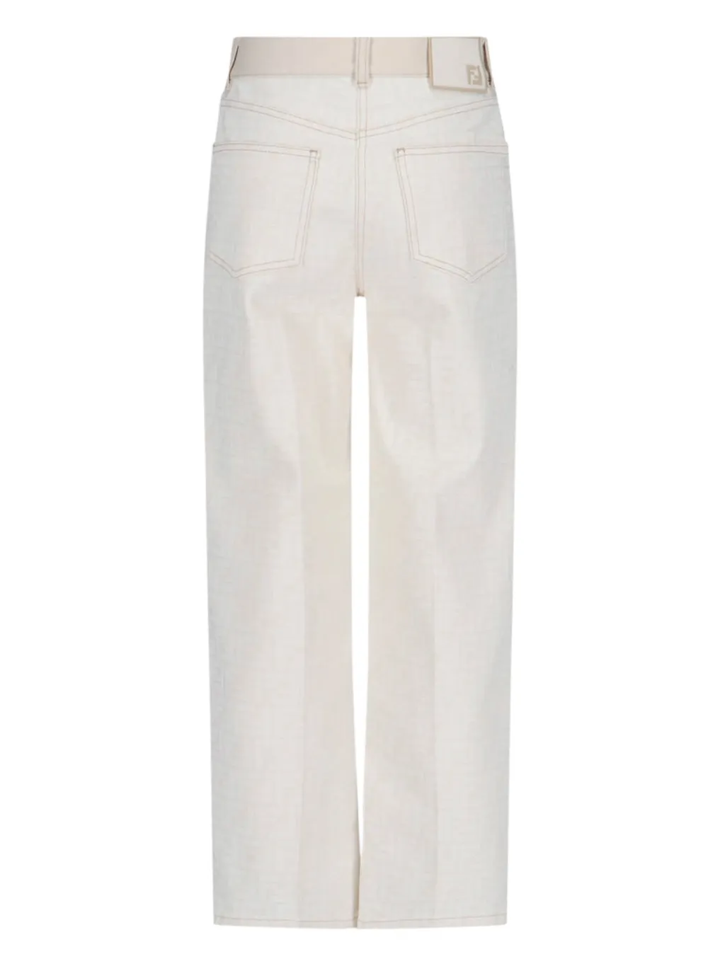 High-Waisted Wide-Leg Jeans