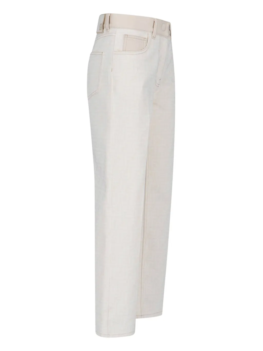 High-Waisted Wide-Leg Jeans