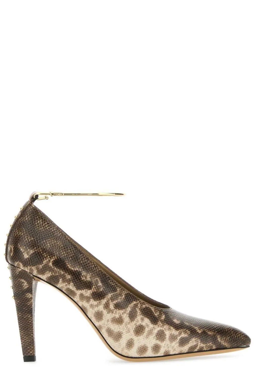 Pointed-Toe Pumps With Ankle Strap