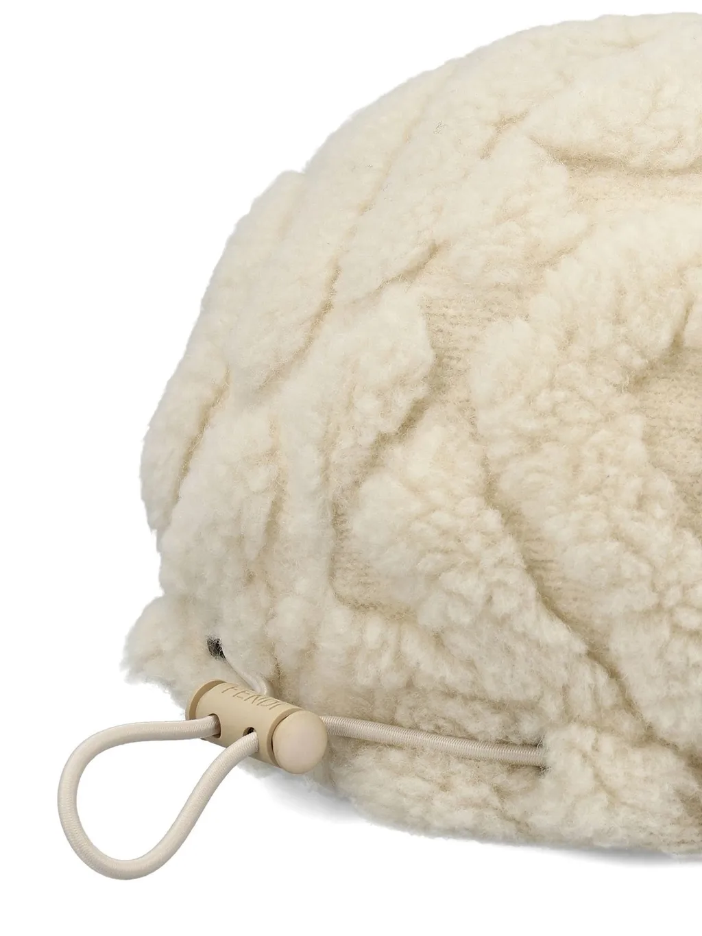 Quilted Faux Fur Baseball Cap
