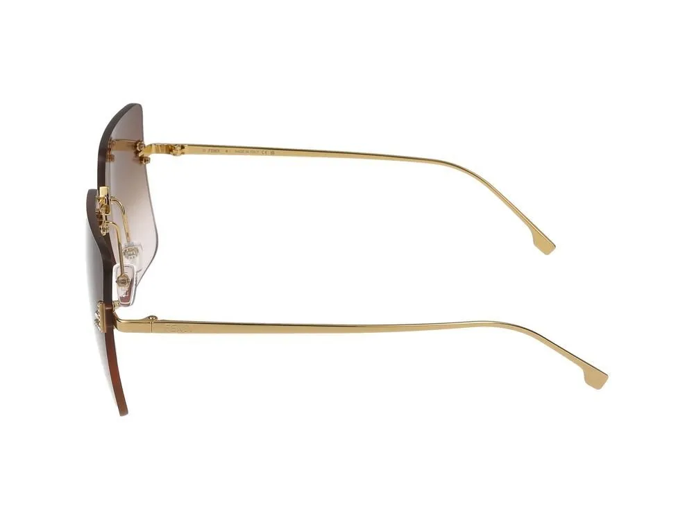 Rimless Square Sunglasses
