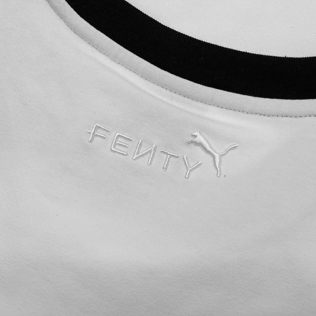 T-Shirt With Rhinestone Logo