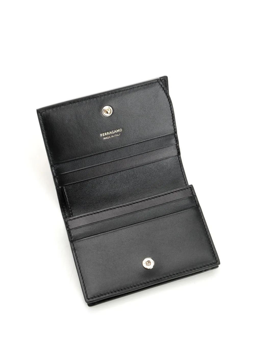 Compact Wallet With Bow Detail