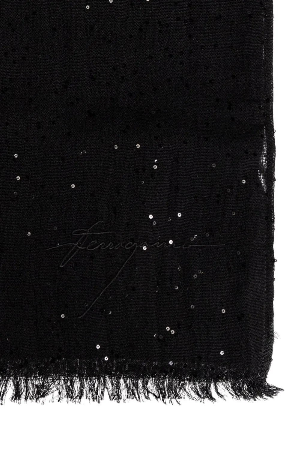 Scarf With Sequins