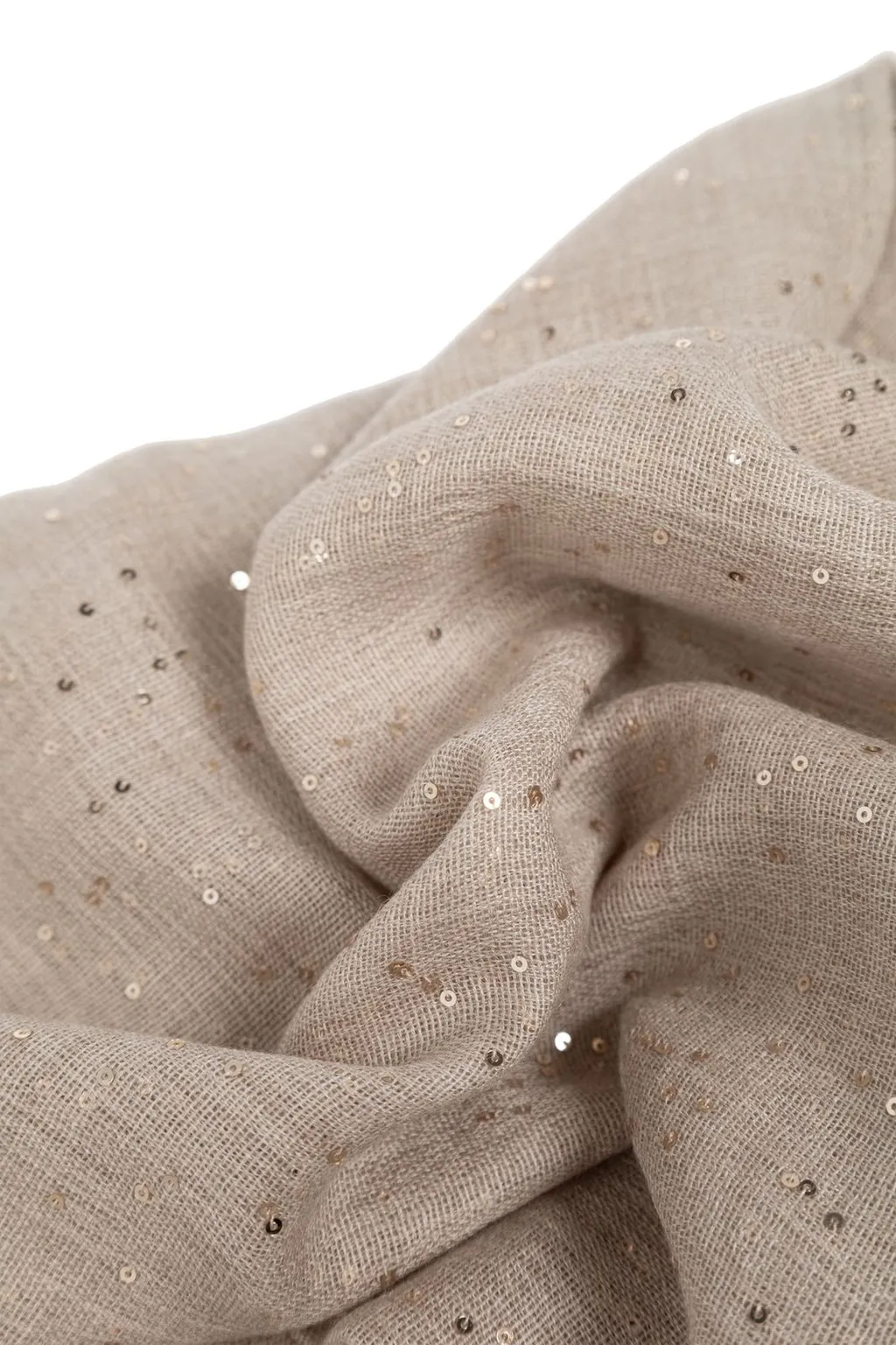 Scarf With Sequins