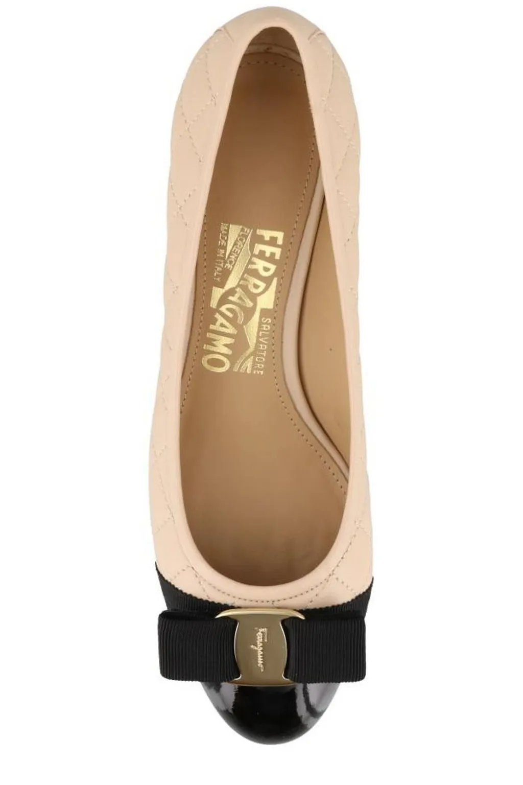 Cap-Toe Block Heel Pumps