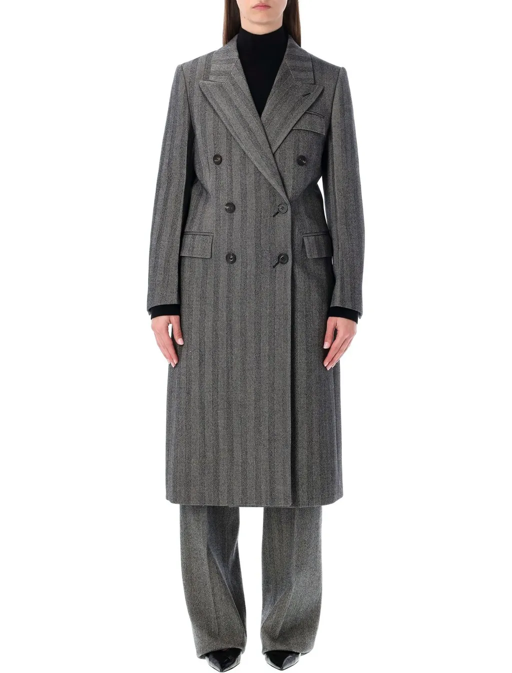 Double-Breasted Coat