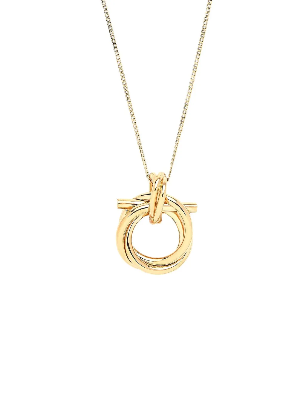 Gancini Pendant Necklace