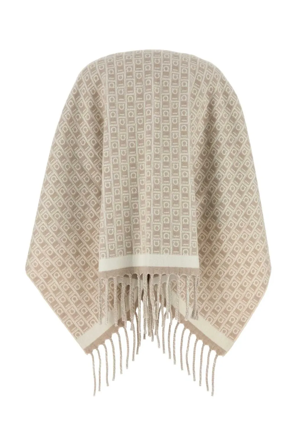 Monogram Jacquard Poncho