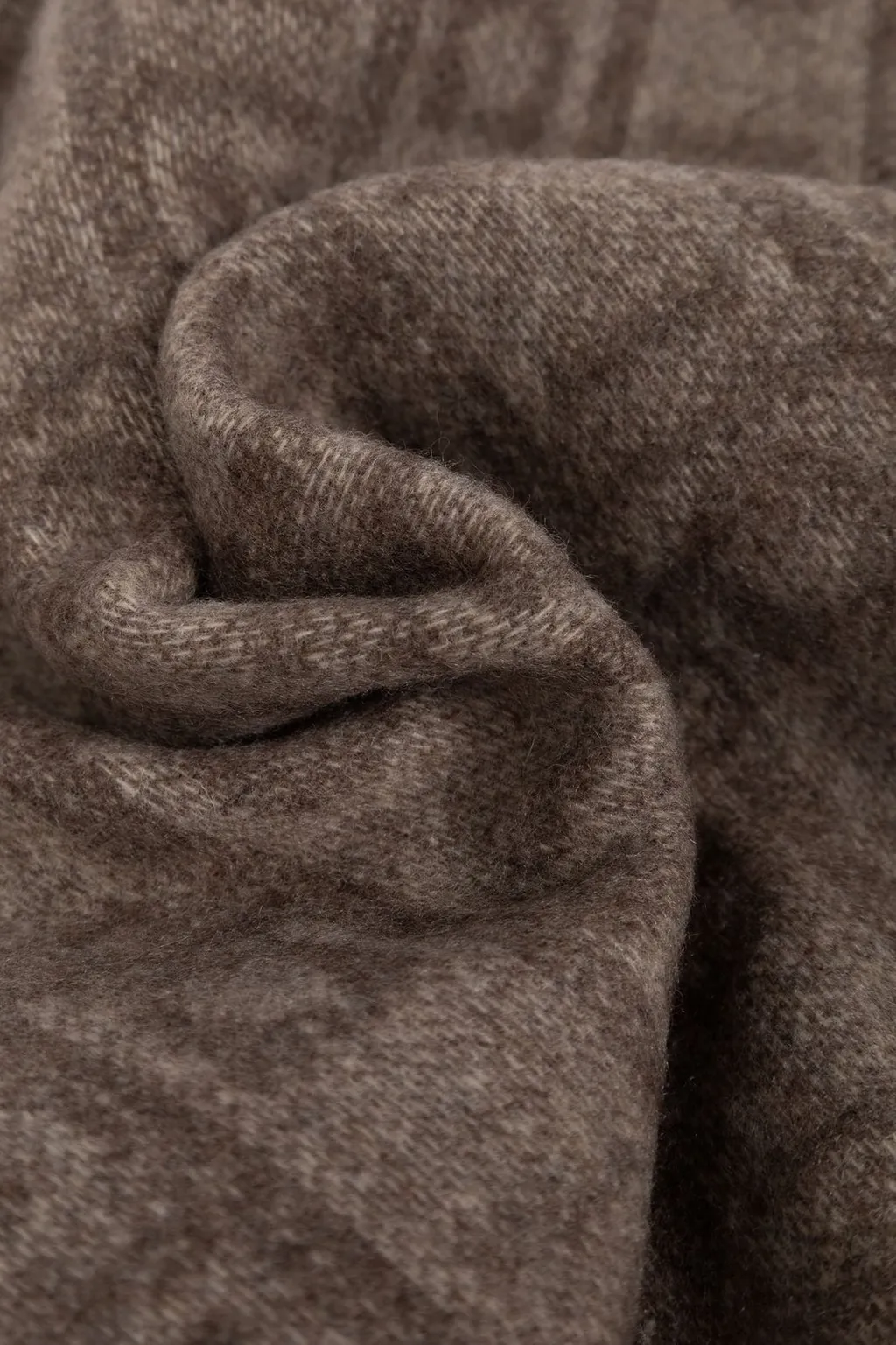 Scarf With Monogram Pattern