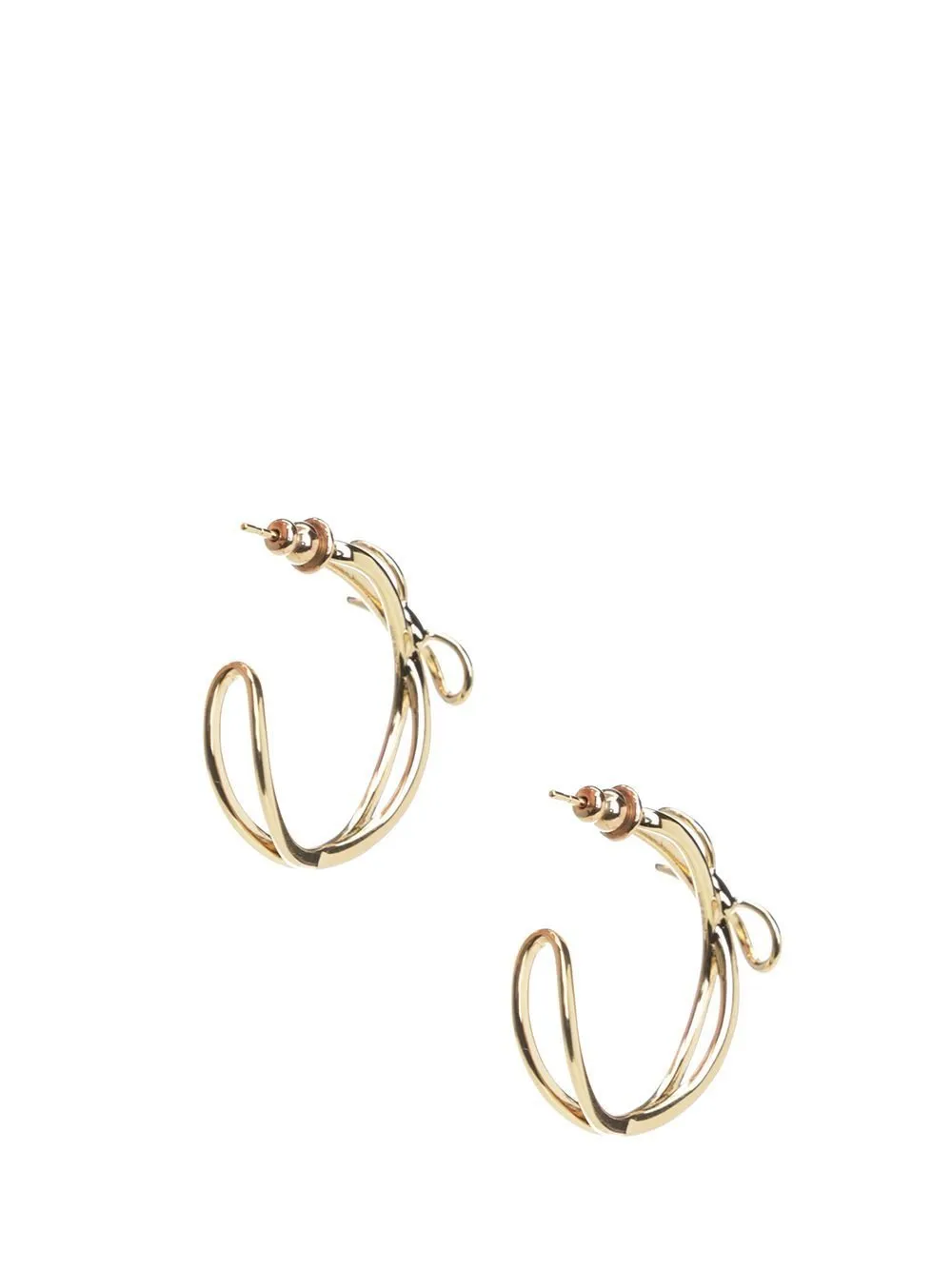 Bow Hoop Earrings