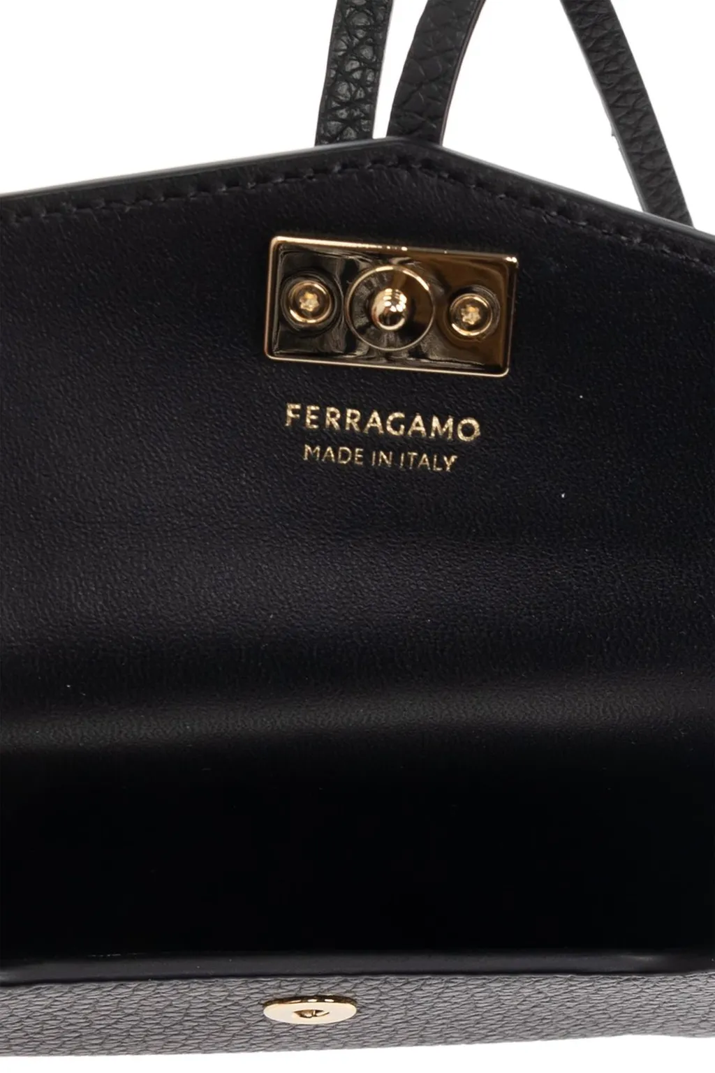 Wallet With Turn-Lock Closure