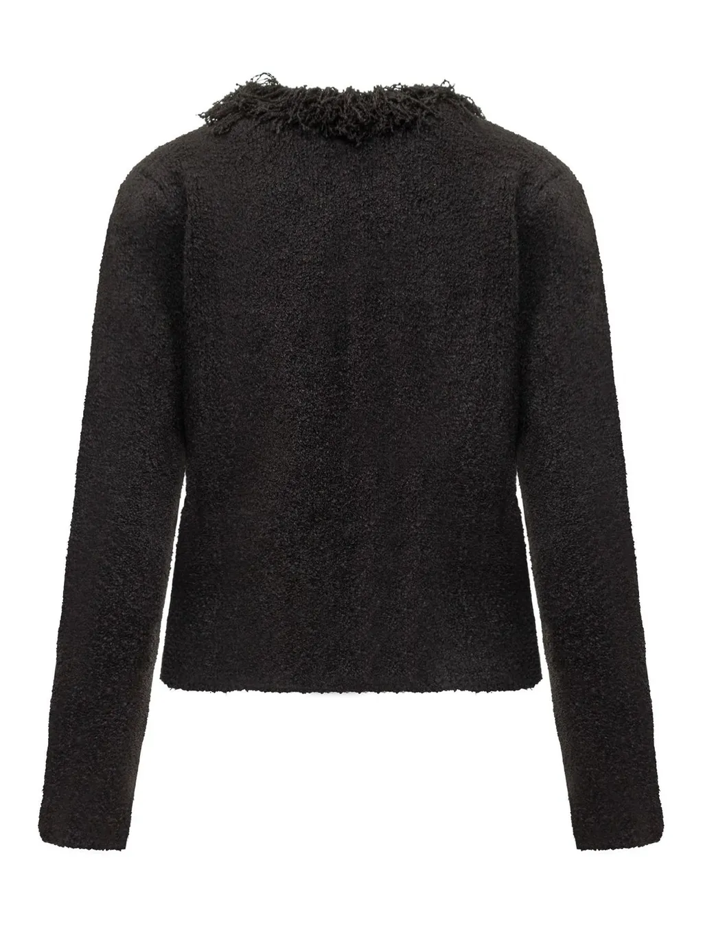 Fringed Bouclé Jacket