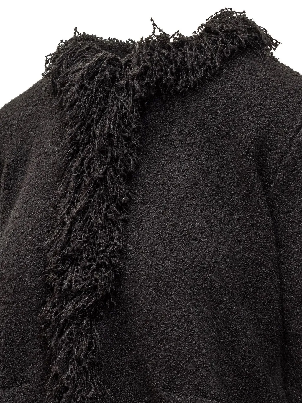Fringed Bouclé Jacket