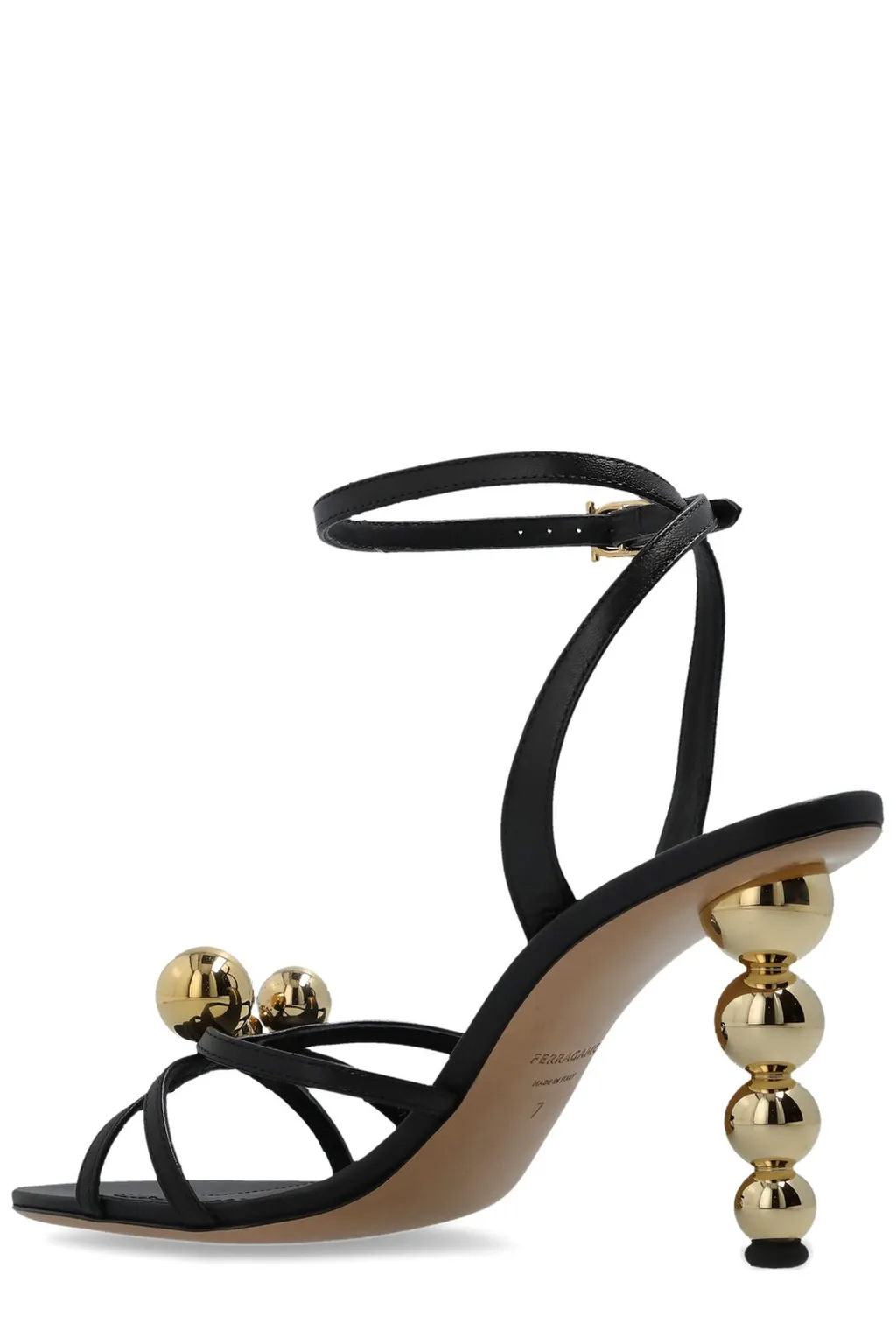 Sandals With Spherical Heel