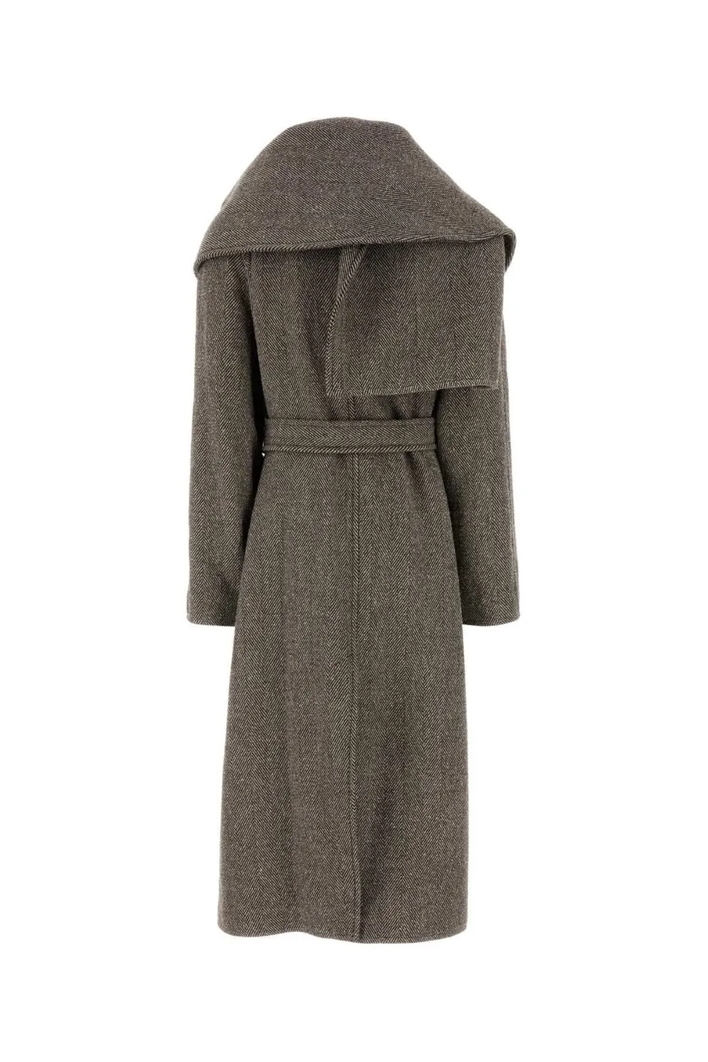 Maxi Coat With Shawl Collar