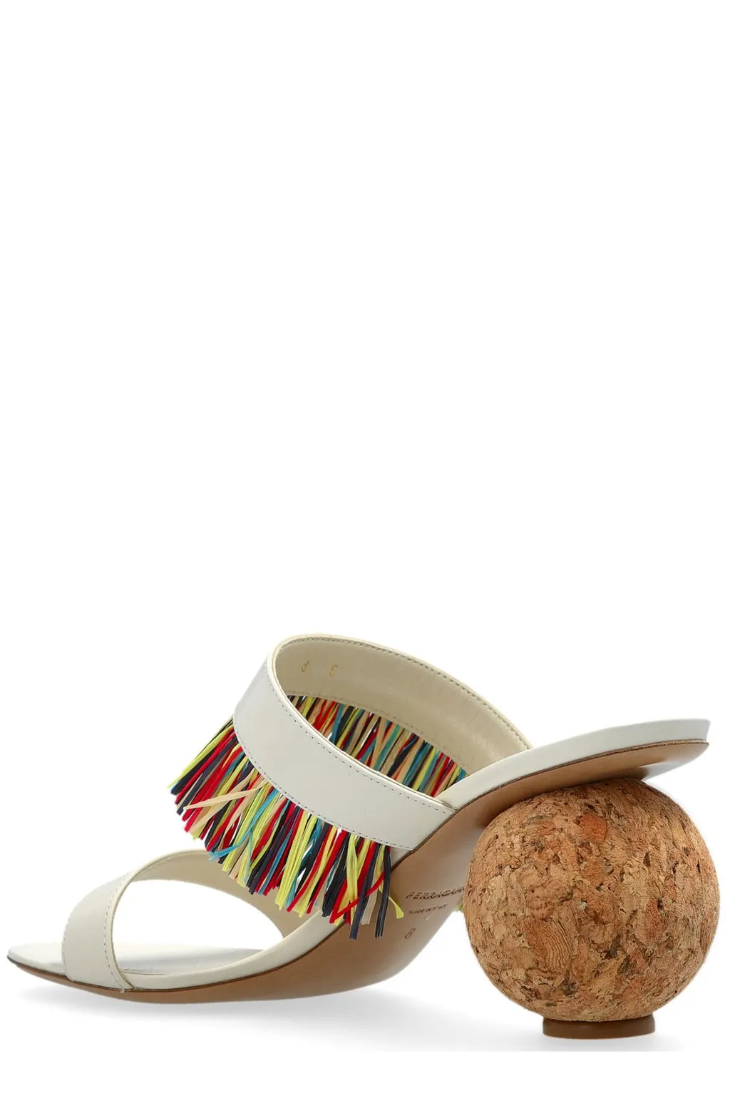 Mules With Fringe Detail
