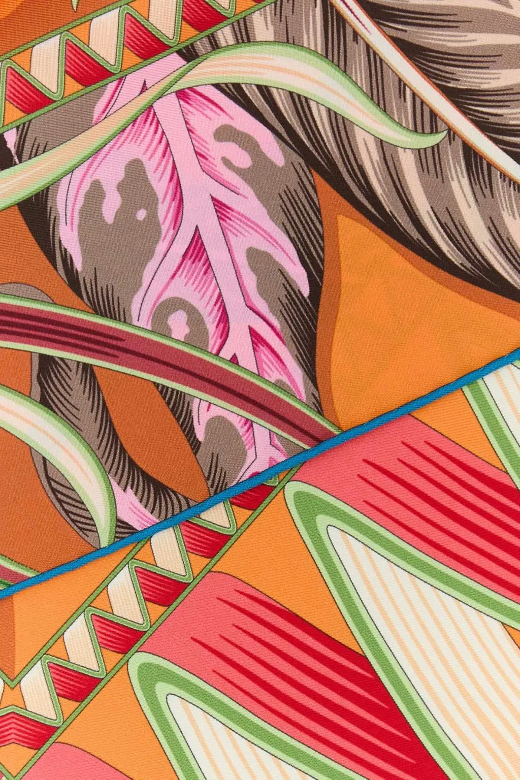 Printed Silk Scarf