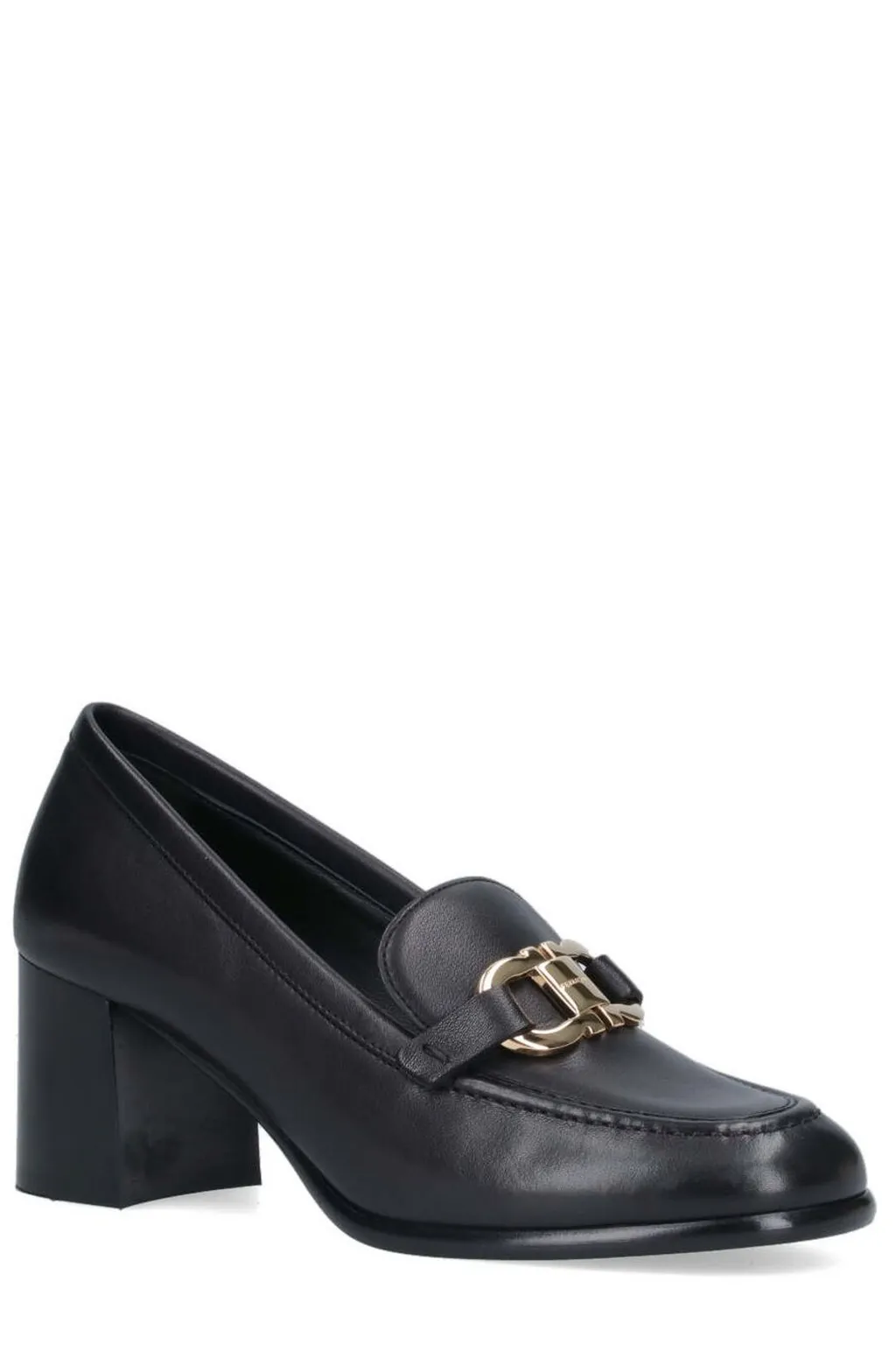 Block Heel Loafers
