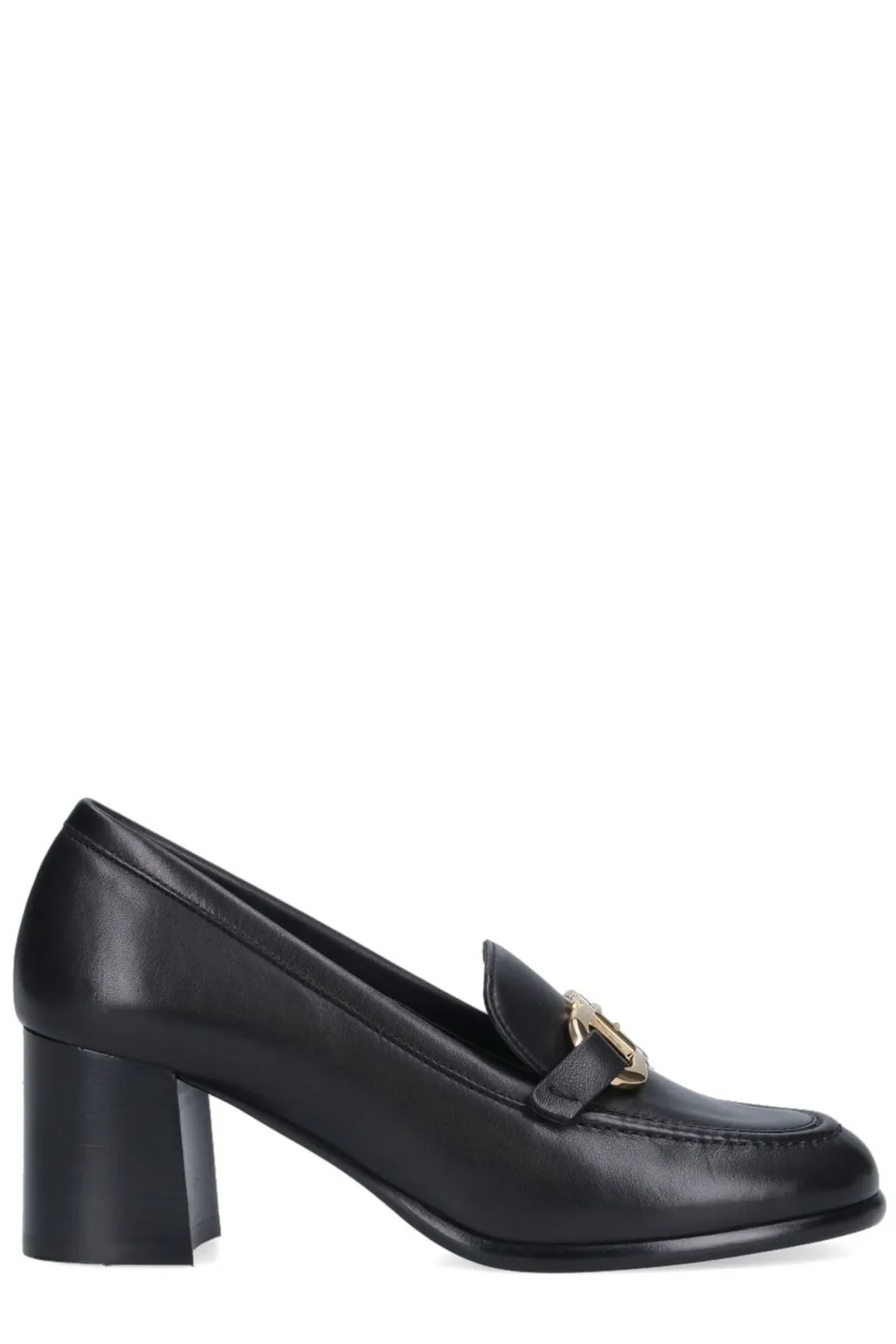 Block Heel Loafers
