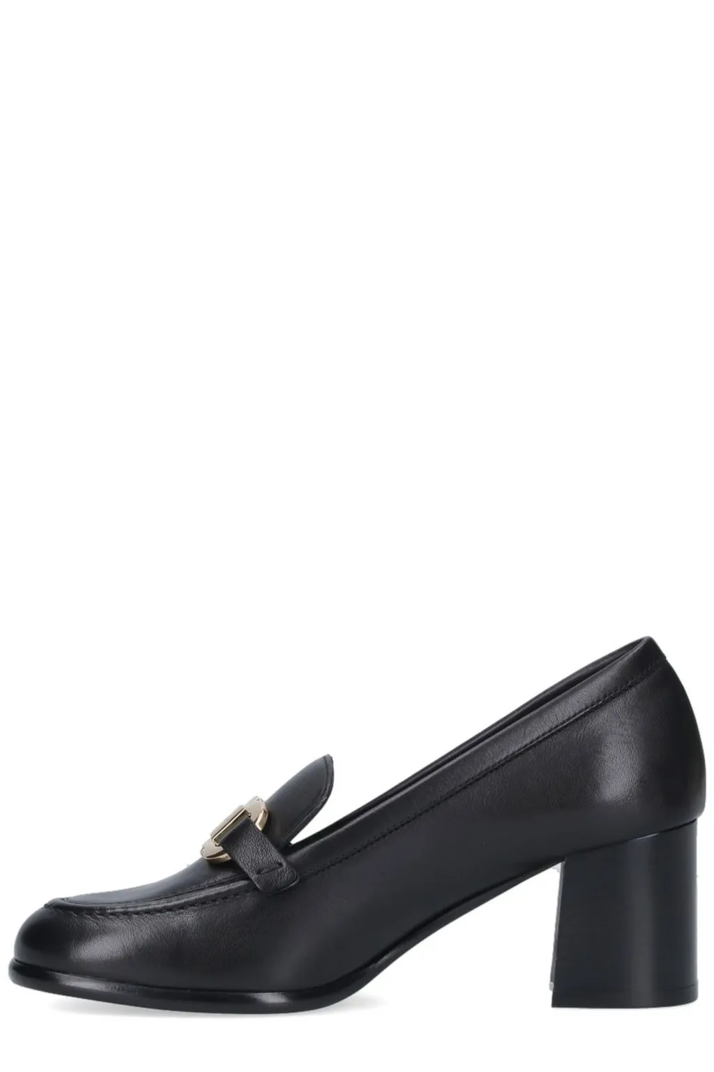 Block Heel Loafers