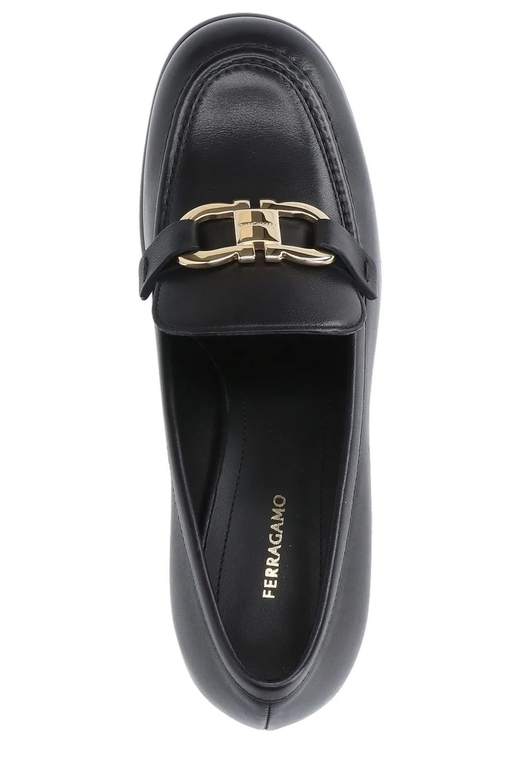 Block Heel Loafers