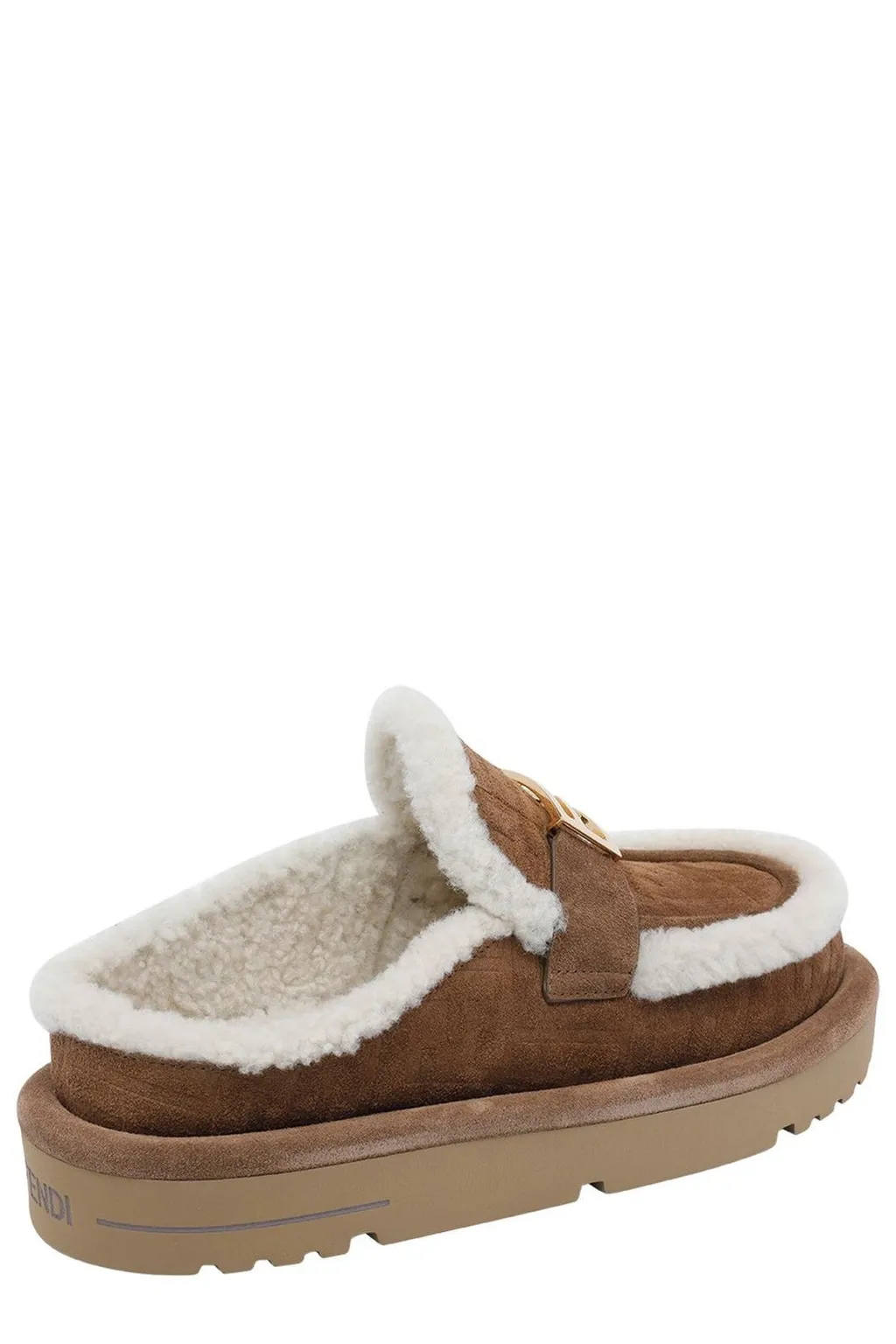 Shearling-Lined Mules