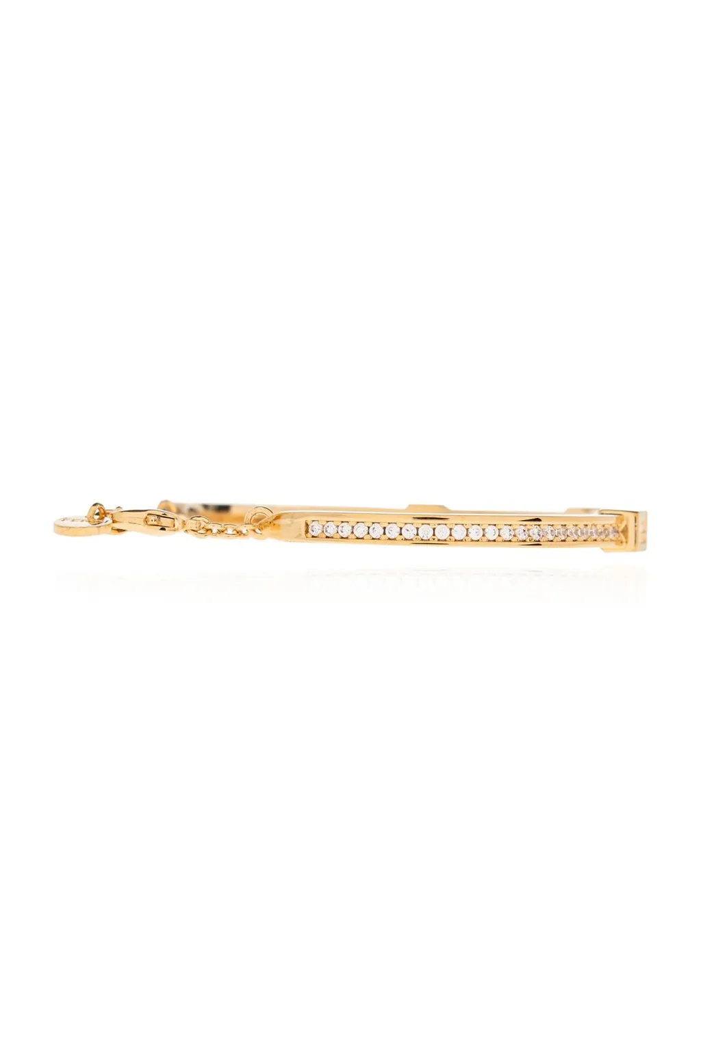 Bangle Bracelet With Lock Charm