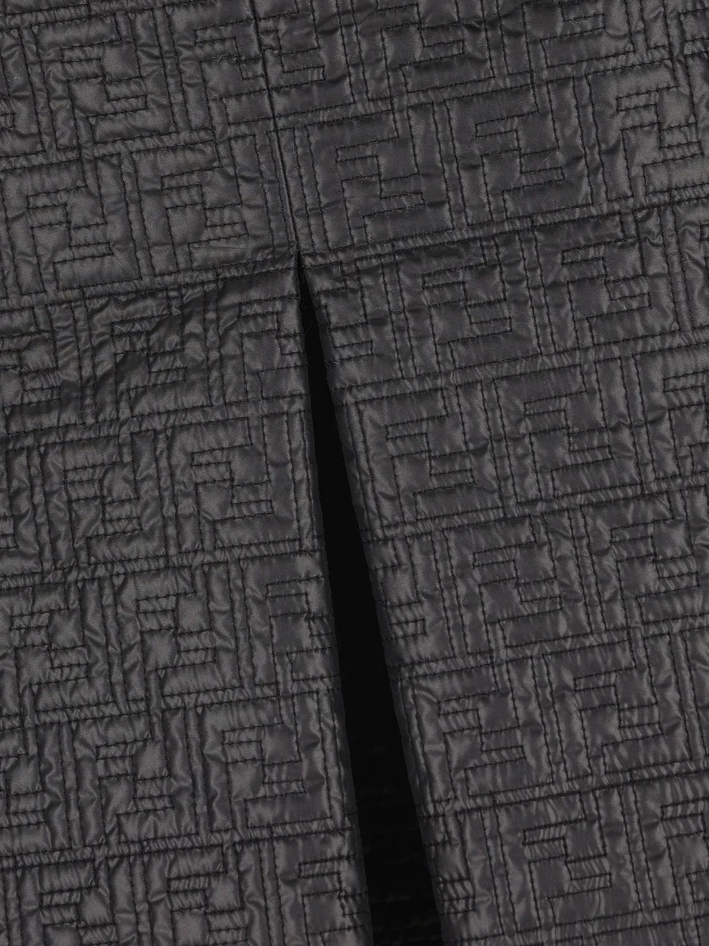 Quilted Monogram Mini Skirt