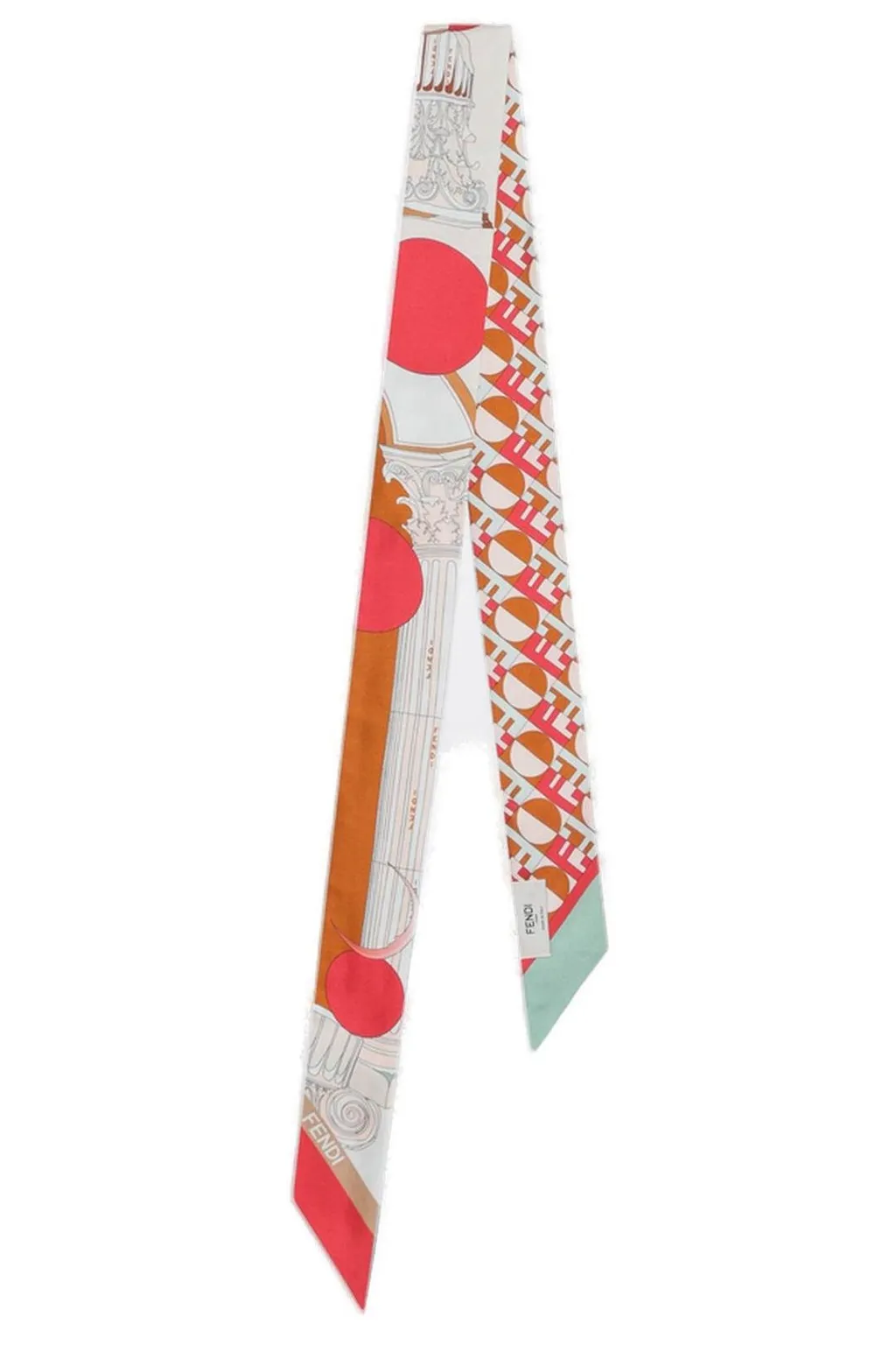 Printed Silk Twill Scarf