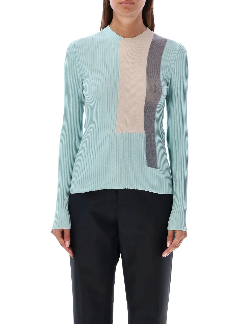 Ribbed Knit Sweater