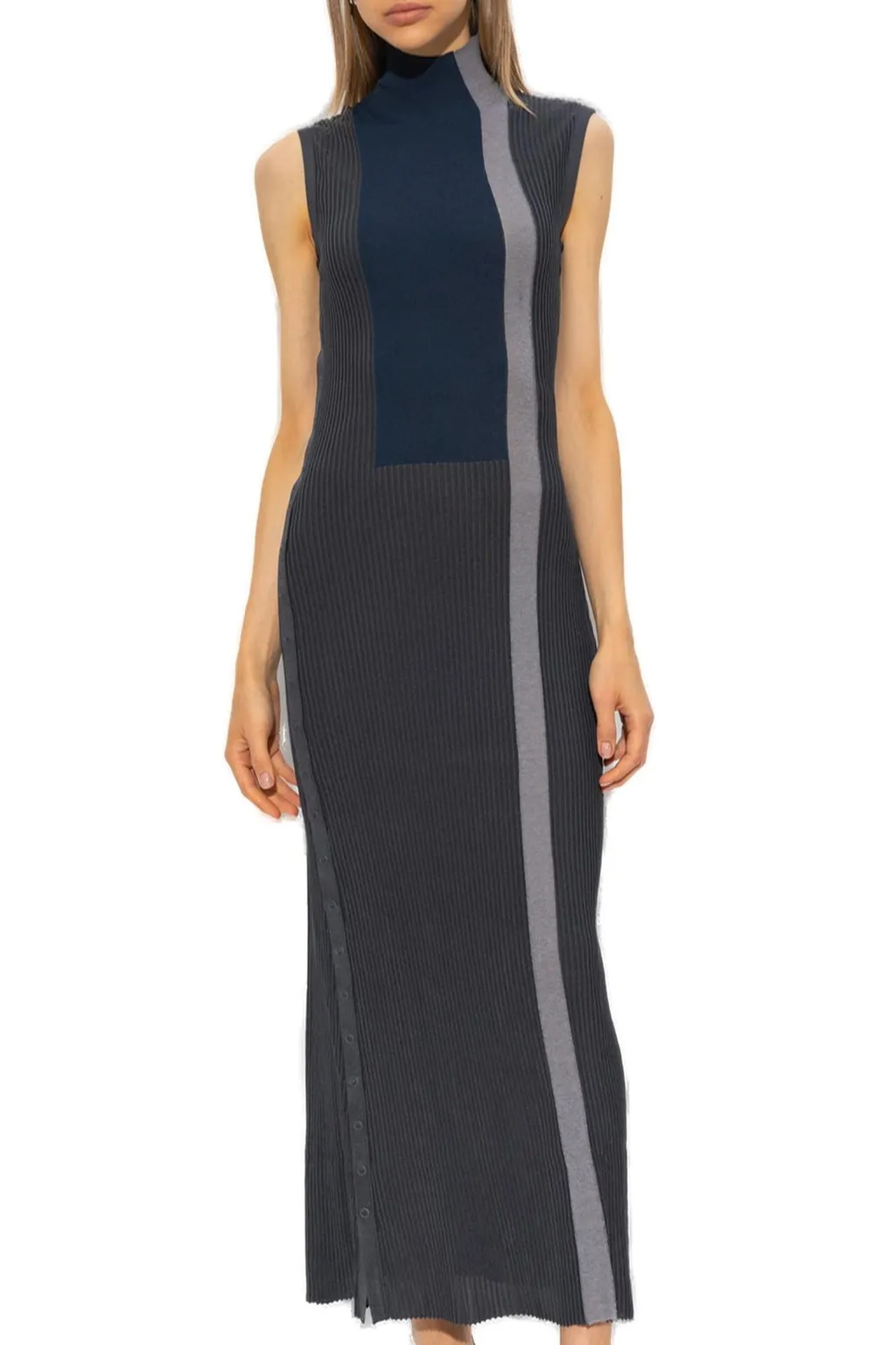 Ribbed Knit Maxi Dress