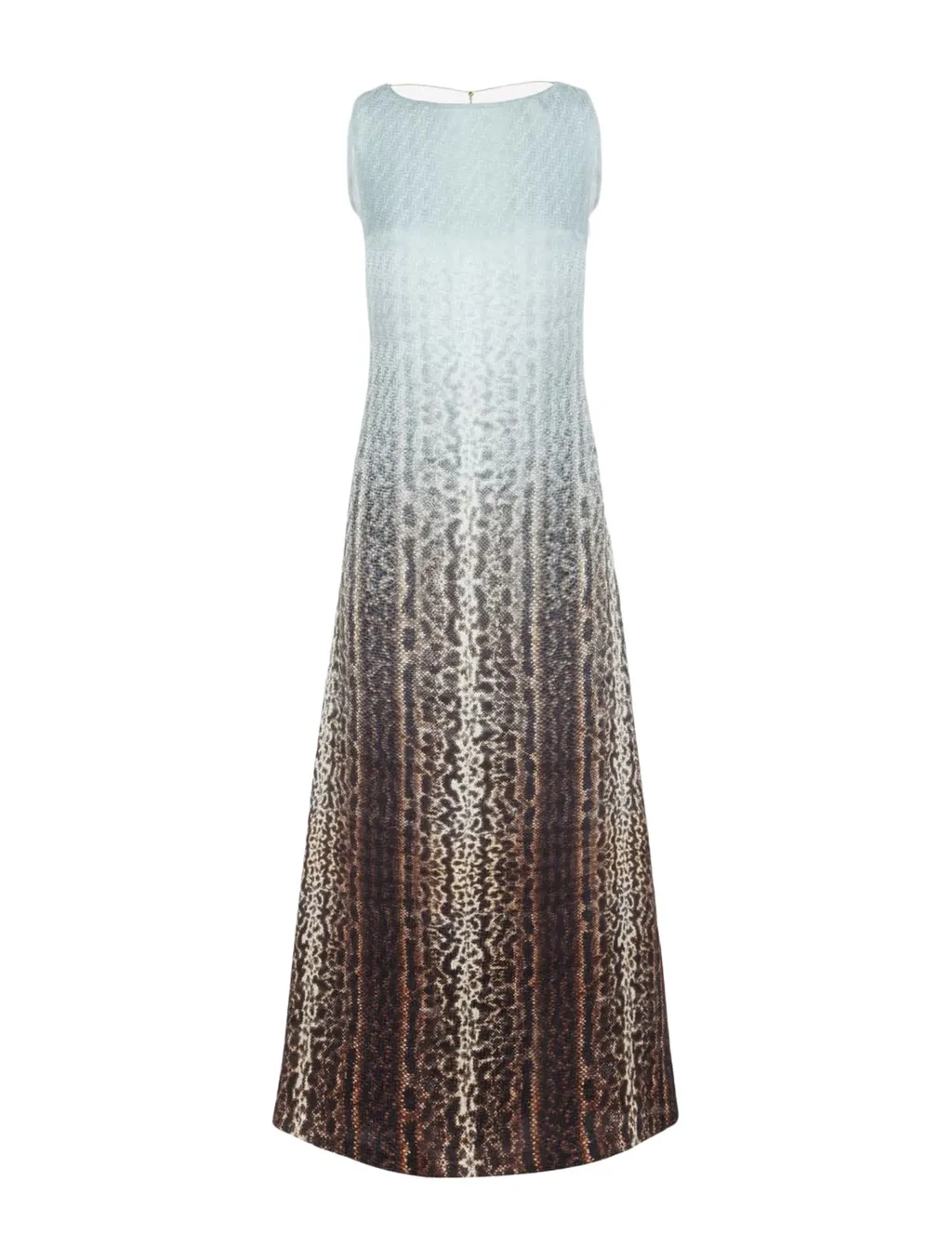Sleeveless Ombre Maxi Dress