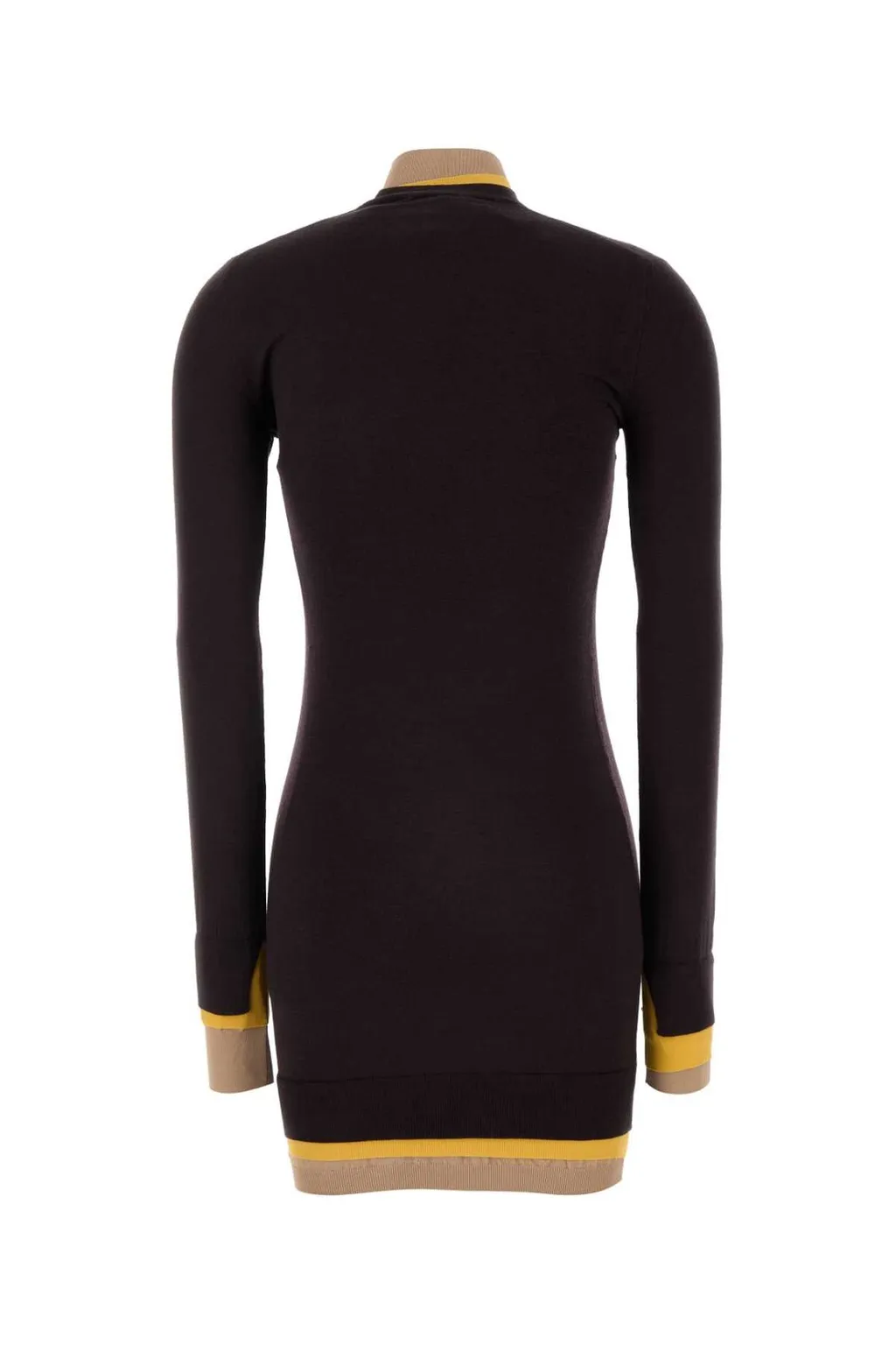 Long Sleeve Mock Neck Mini Dress