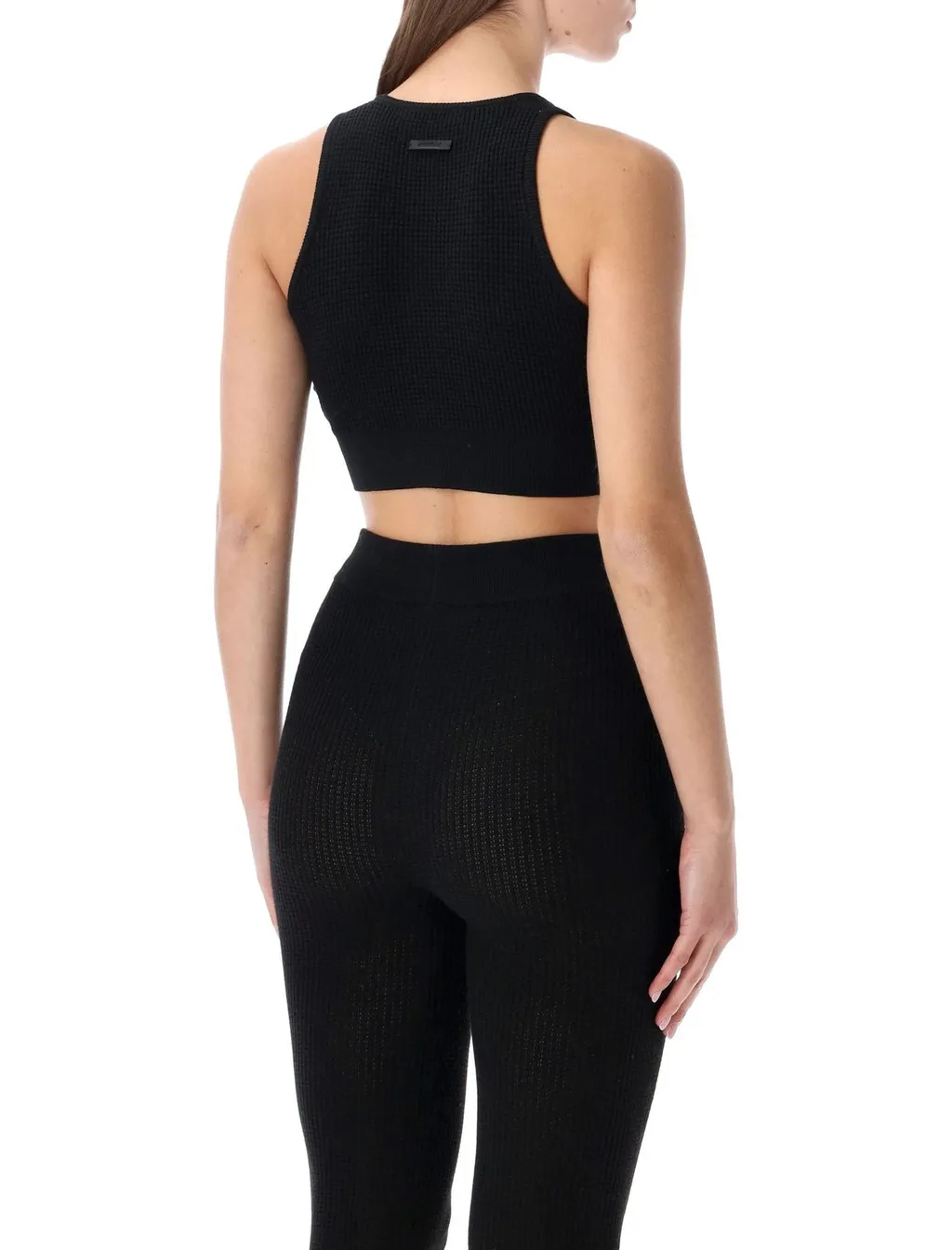 Ribbed Knit Crop Top