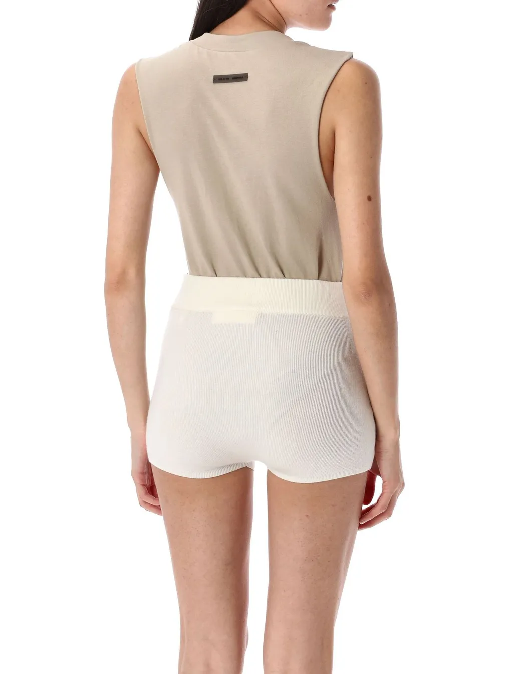 Ribbed Knit Shorts