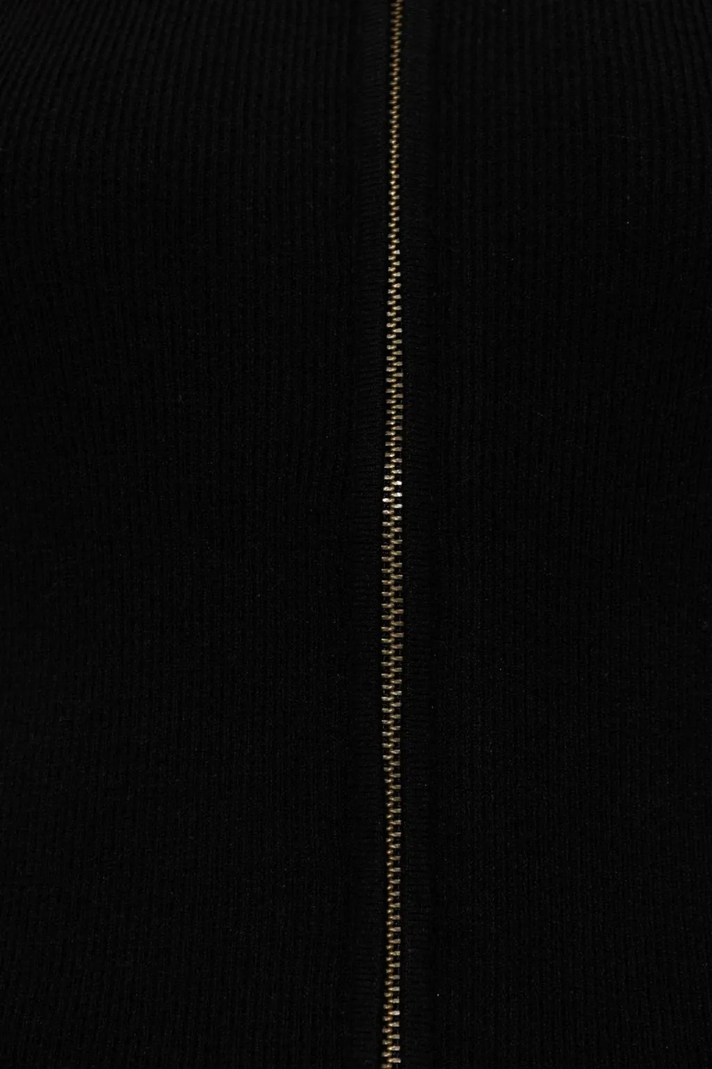 Zip-Up Turtleneck Sweater