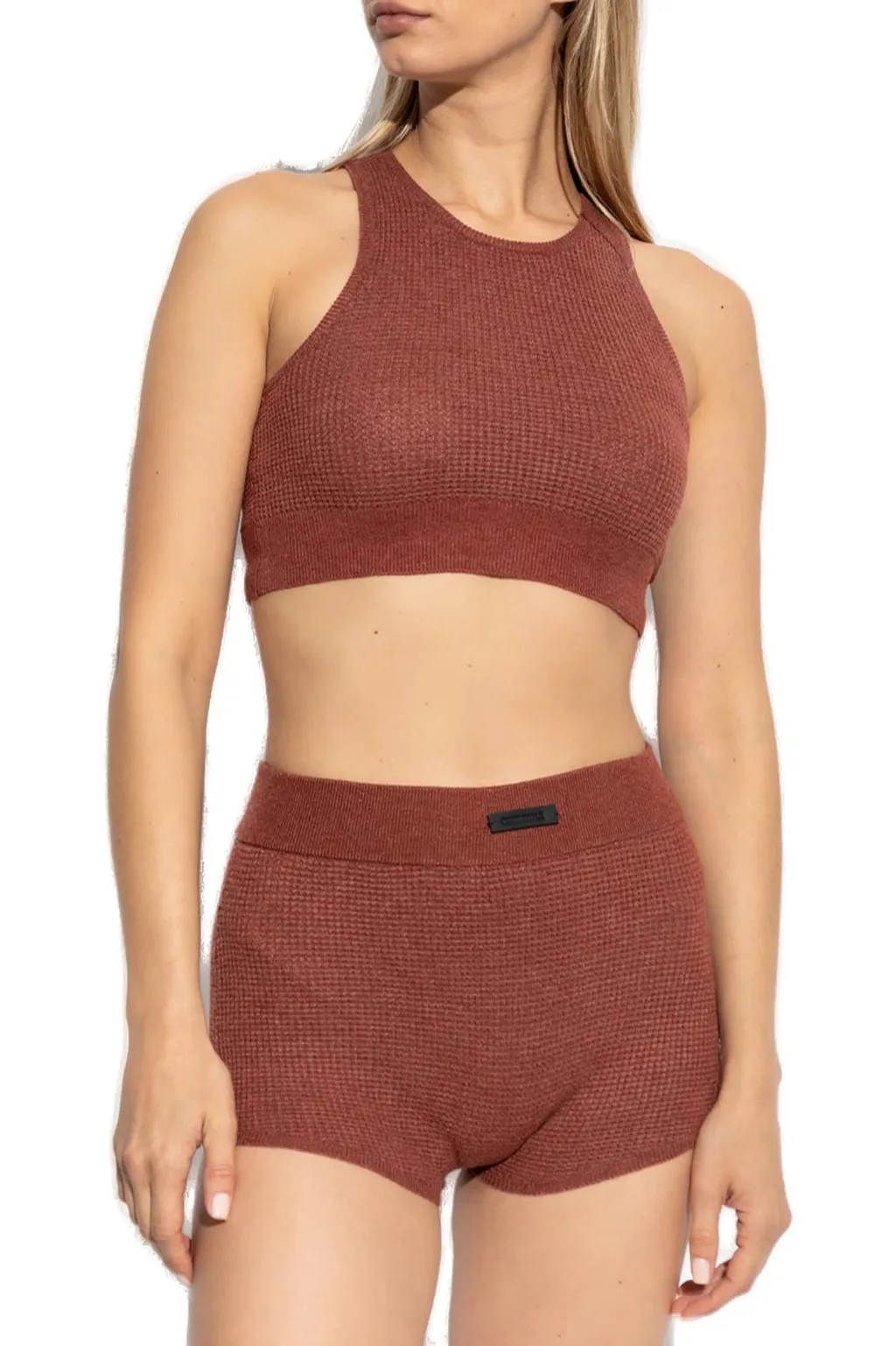 Ribbed Knit Crop Top