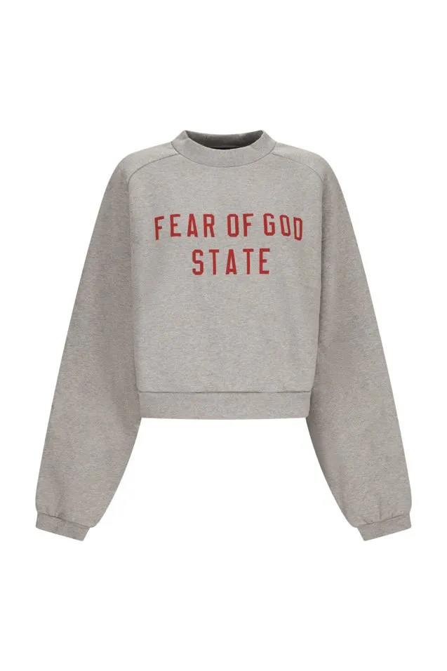 State Cropped Sweatshirt