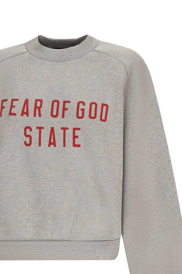 State Cropped Sweatshirt