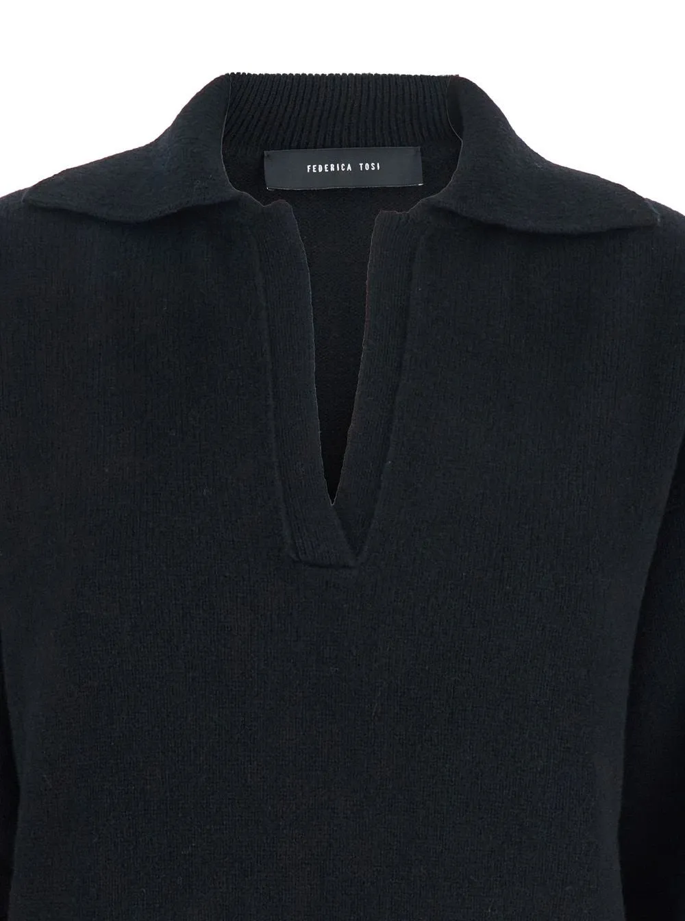 Collared Knit Sweater