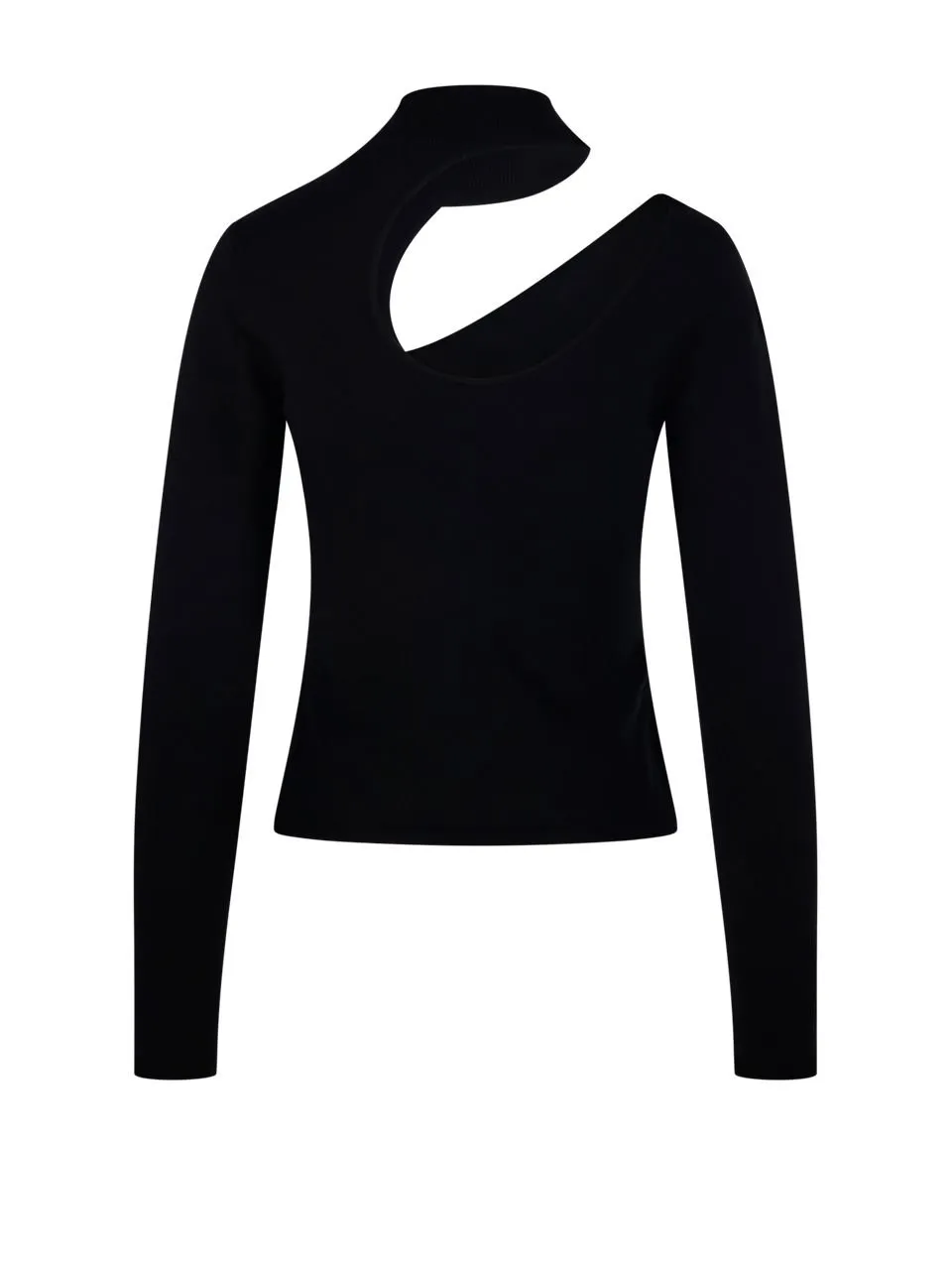 Cutout Long Sleeve Top